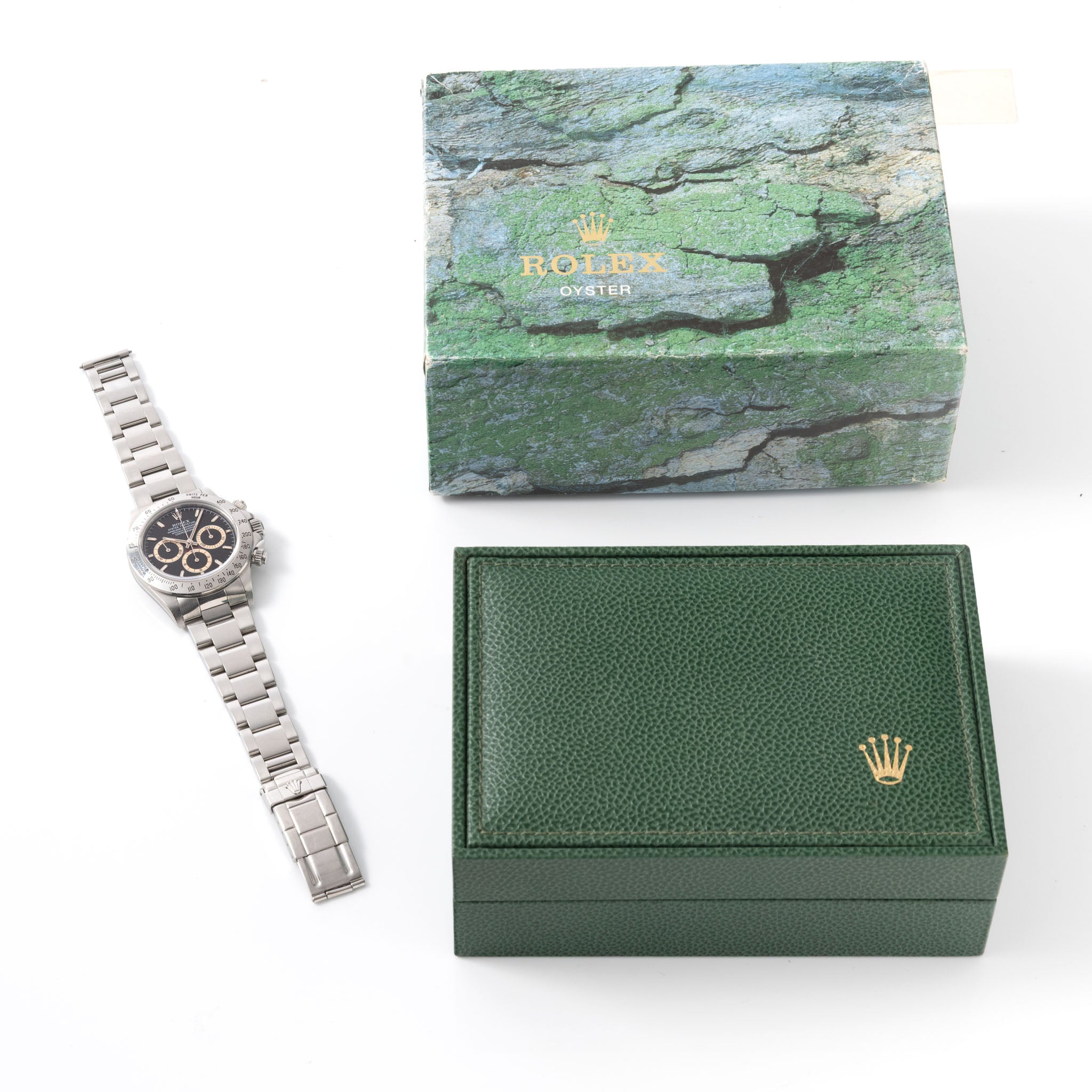 Rolex Cosmograph Daytona 16520 black MKVI dial with Box