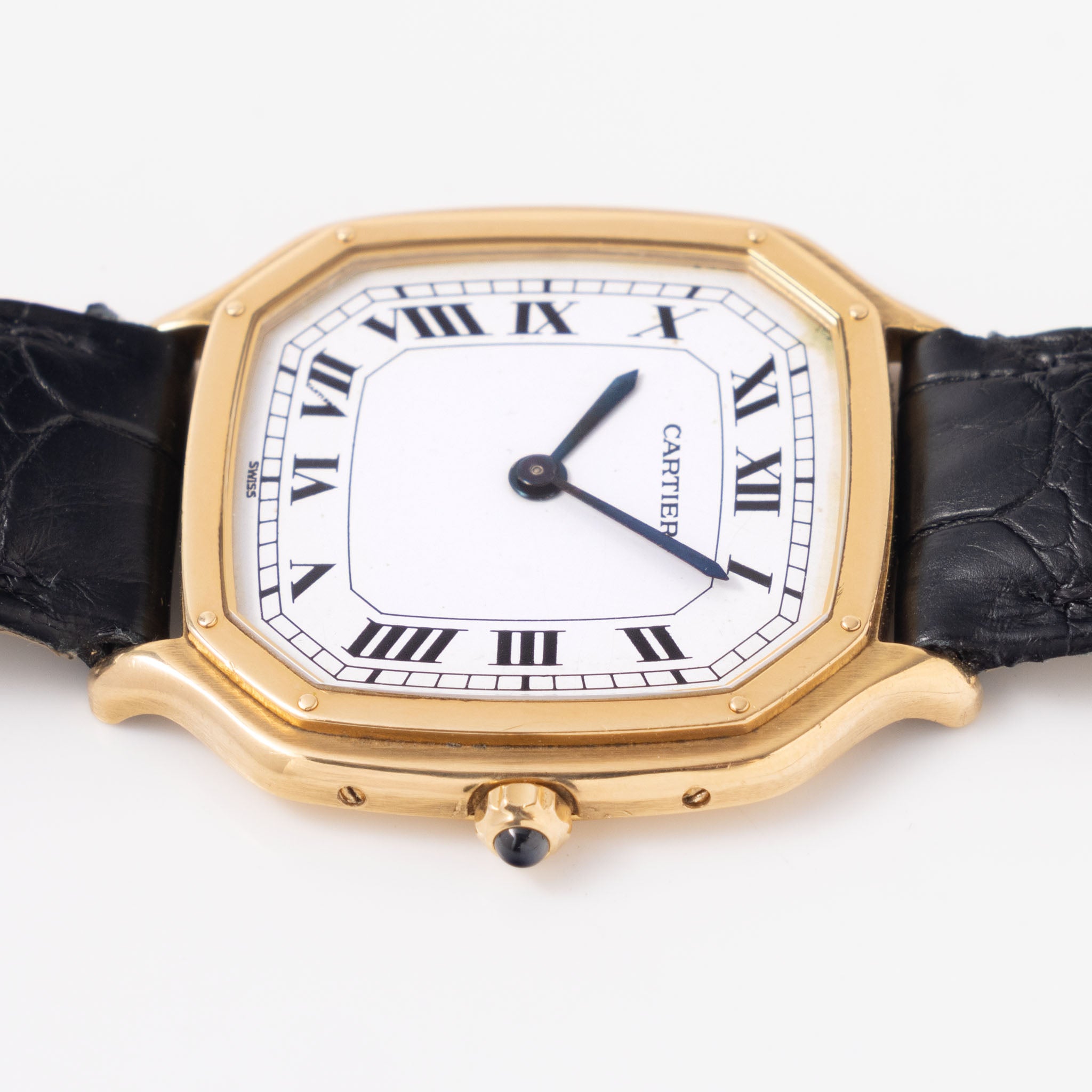Cartier Trianon Ultra Thin in 18k Yellow Gold Ref 96055