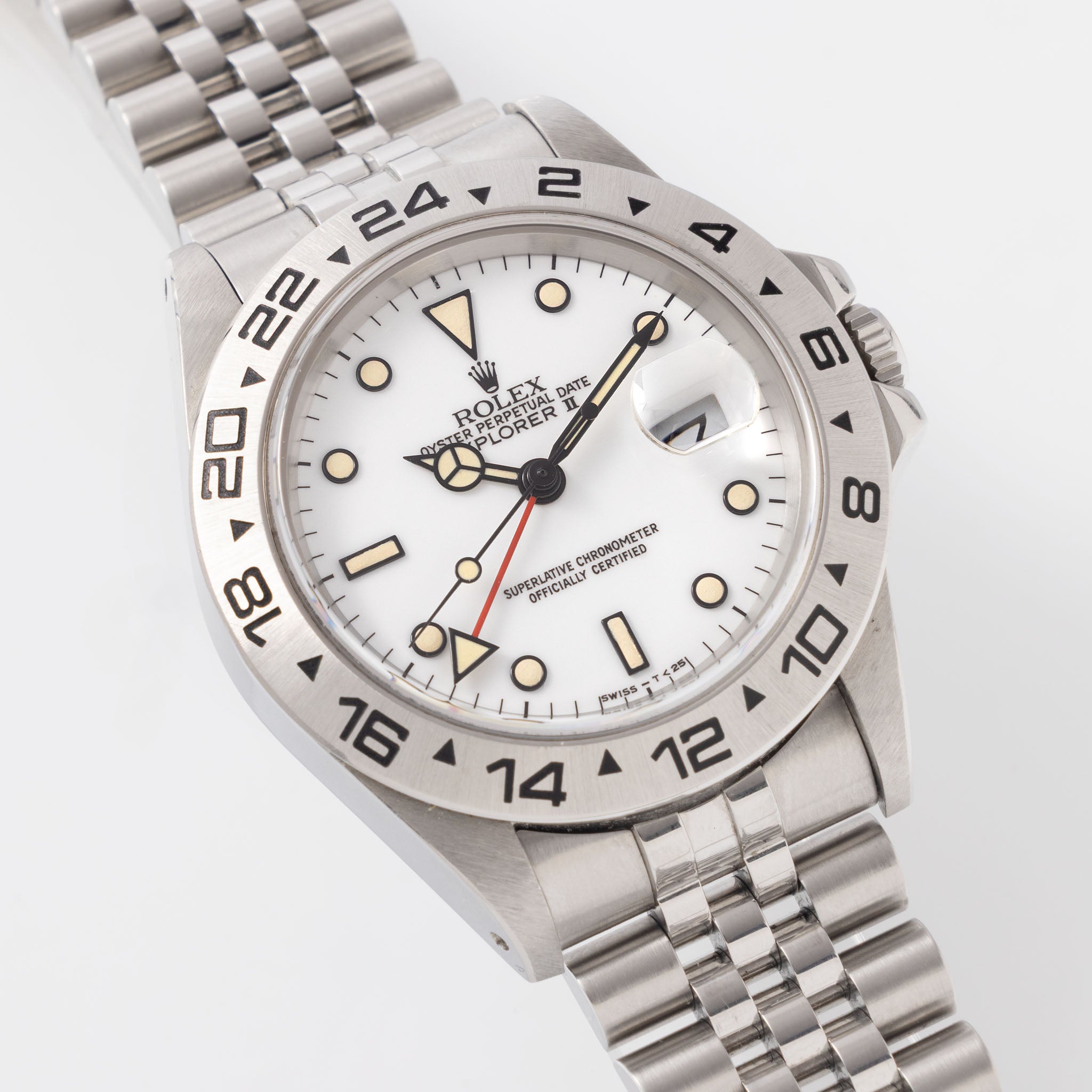 Rolex Explorer II 16550 "Warm Patina dial" with super Jubilee