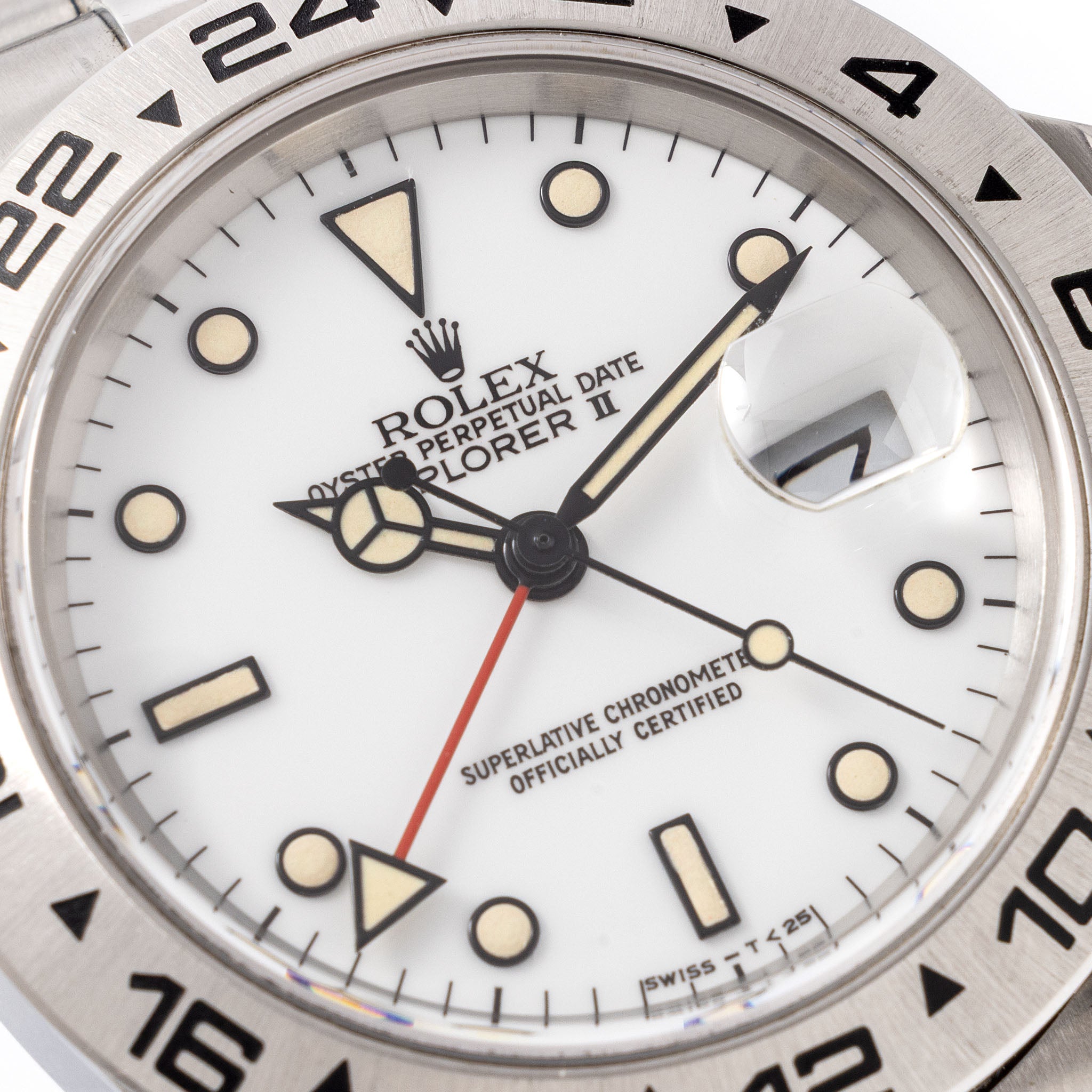 Rolex Explorer II 16550 "Warm Patina dial" with super Jubilee