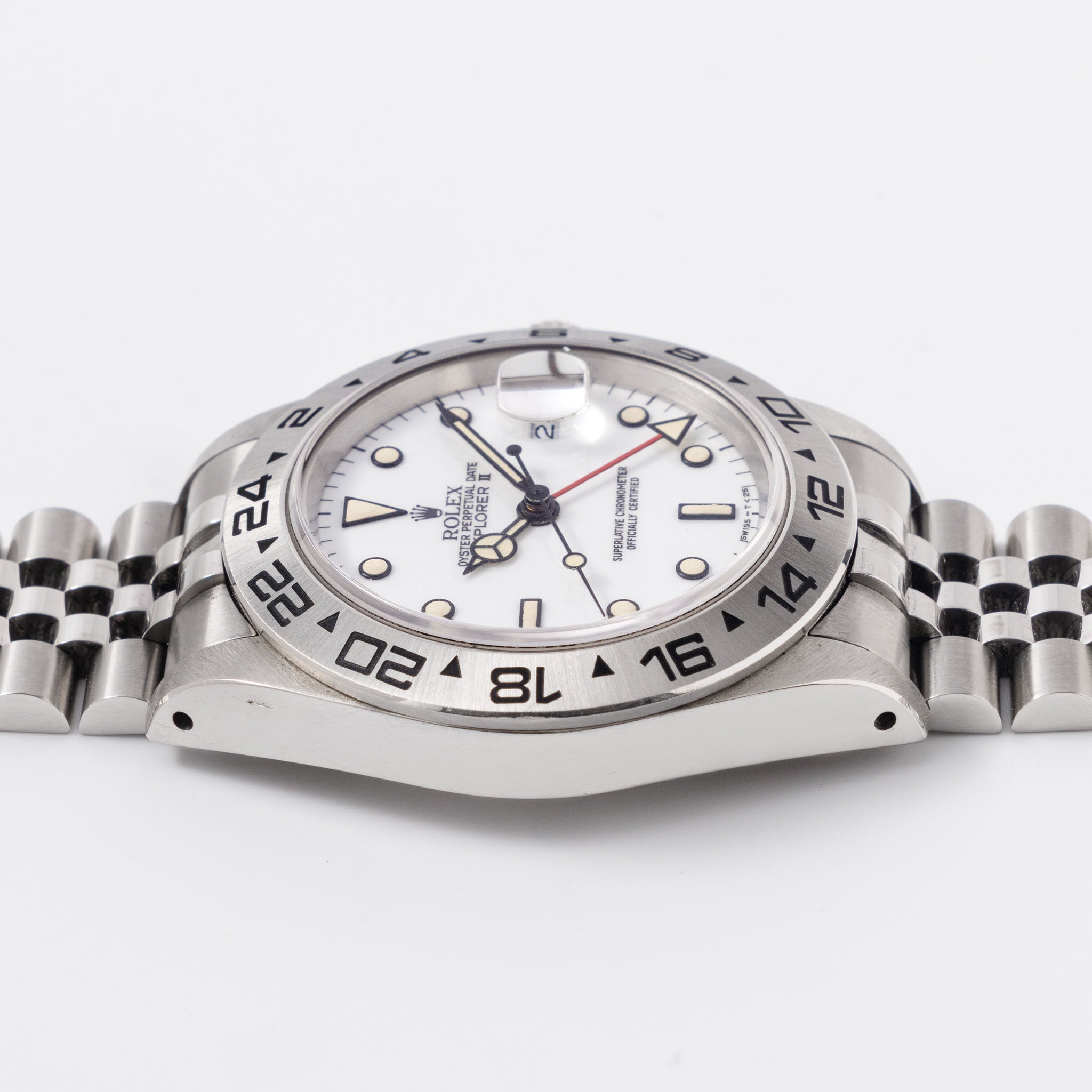 Rolex Explorer II 16550 "Warm Patina dial" with super Jubilee