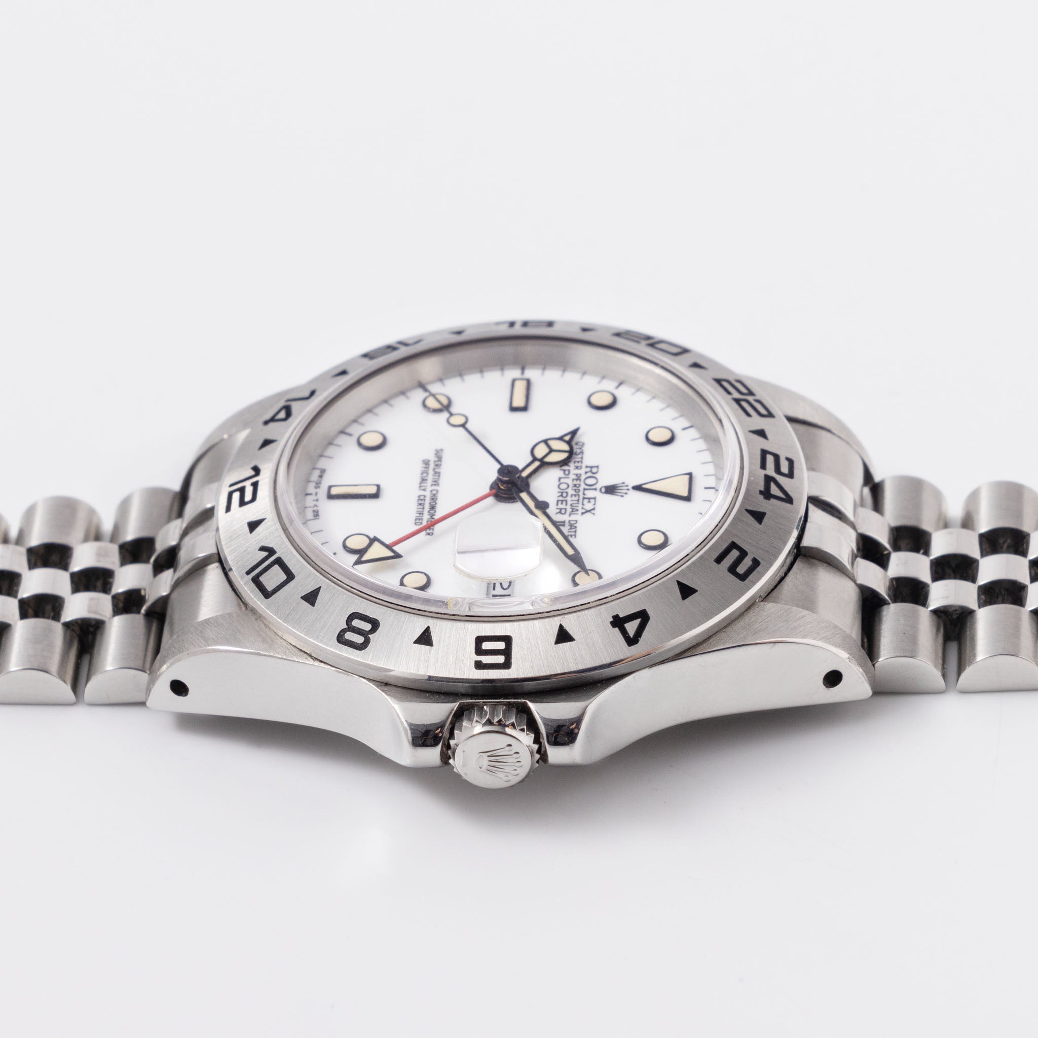 Rolex Explorer II 16550 "Warm Patina dial" with super Jubilee