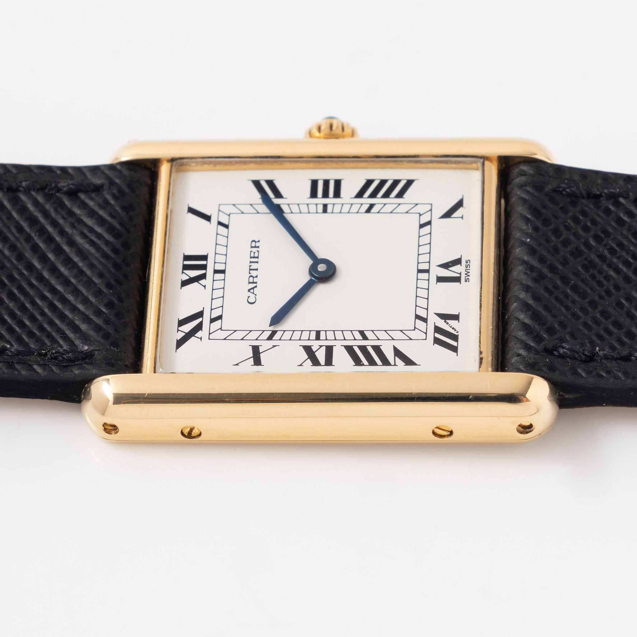 Cartier Tank Louis medium size ref 88105 in 18 k yellow gold