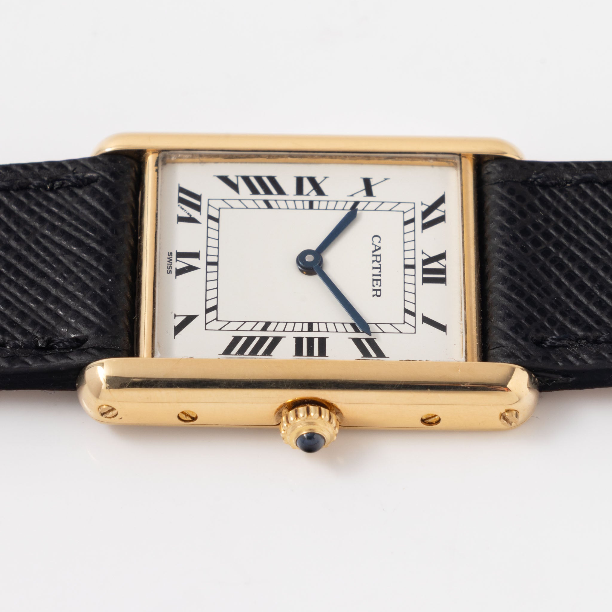 Cartier Tank Louis medium size ref 88105 in 18 k yellow gold