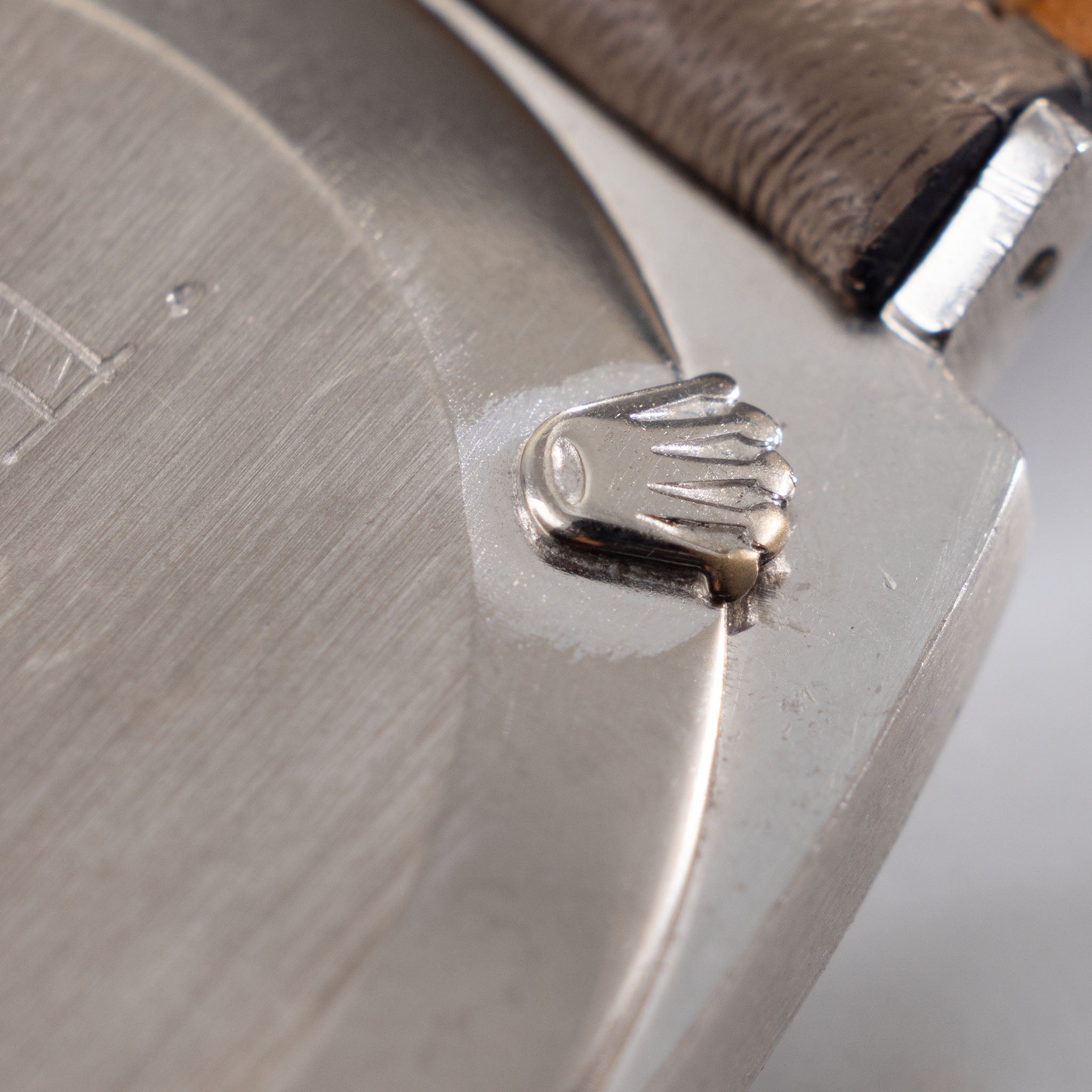 Rolex Cellini Silver Soleil Dial in 18k white gold ref. 3747