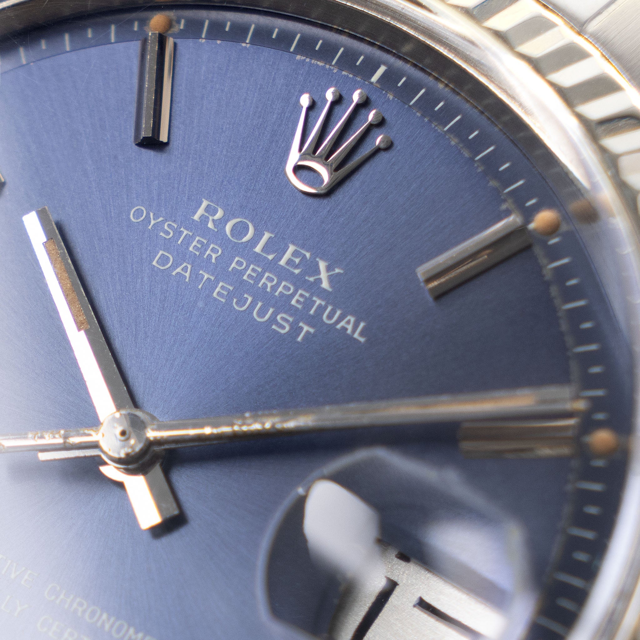 Rolex Datejust 1601 Blue Sigma Soleil Dial