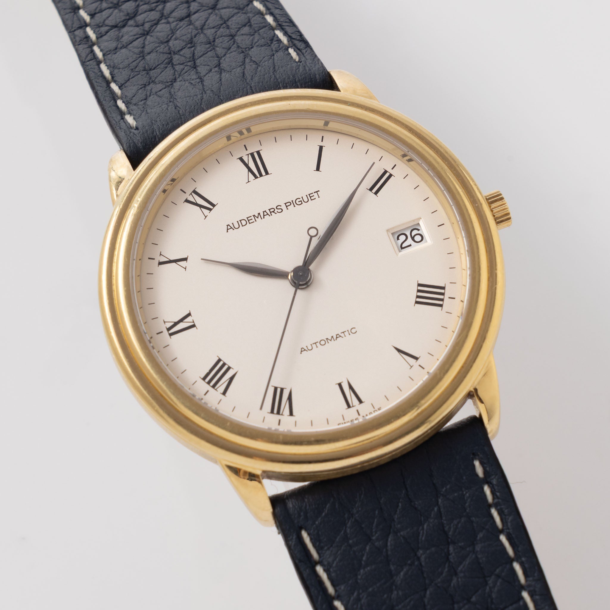 Audemars Piguet Automatic Classique 18k Yellow Gold Dresswatch Silver Dial