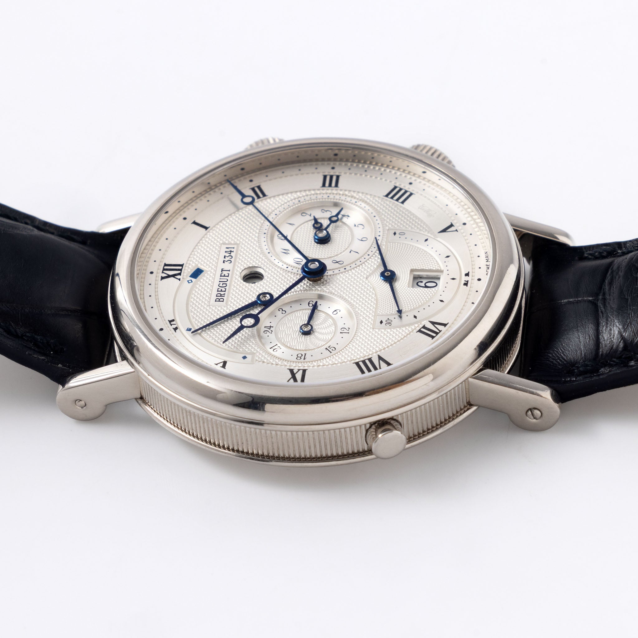 Breguet Reveil Du Tsar Le Classique Silver Guilloché Dial in 18k White Gold ref. 5707