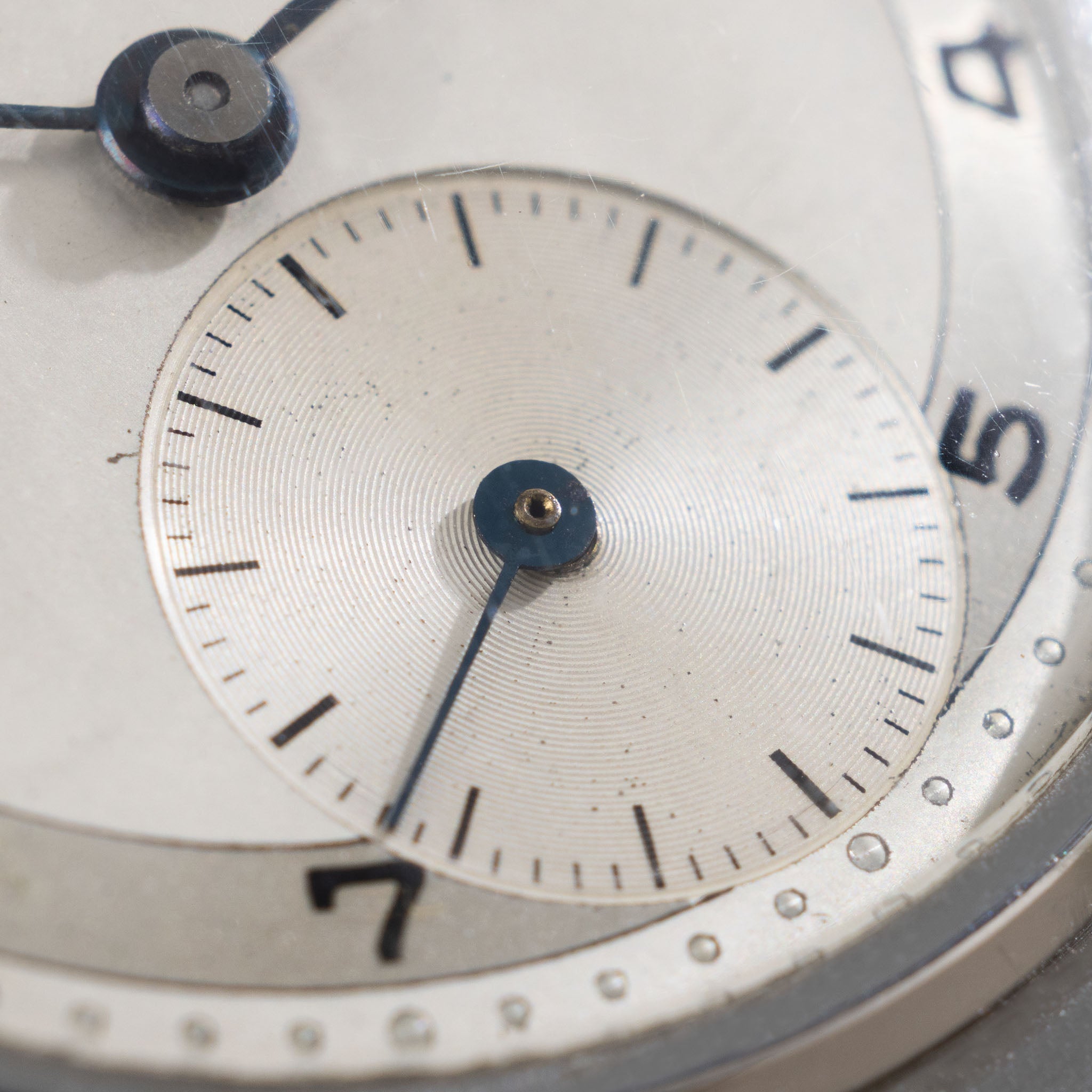 Omega Disco-Volante Oversized Dresswatch ref. CK2013 Two-Tone Silver Dial