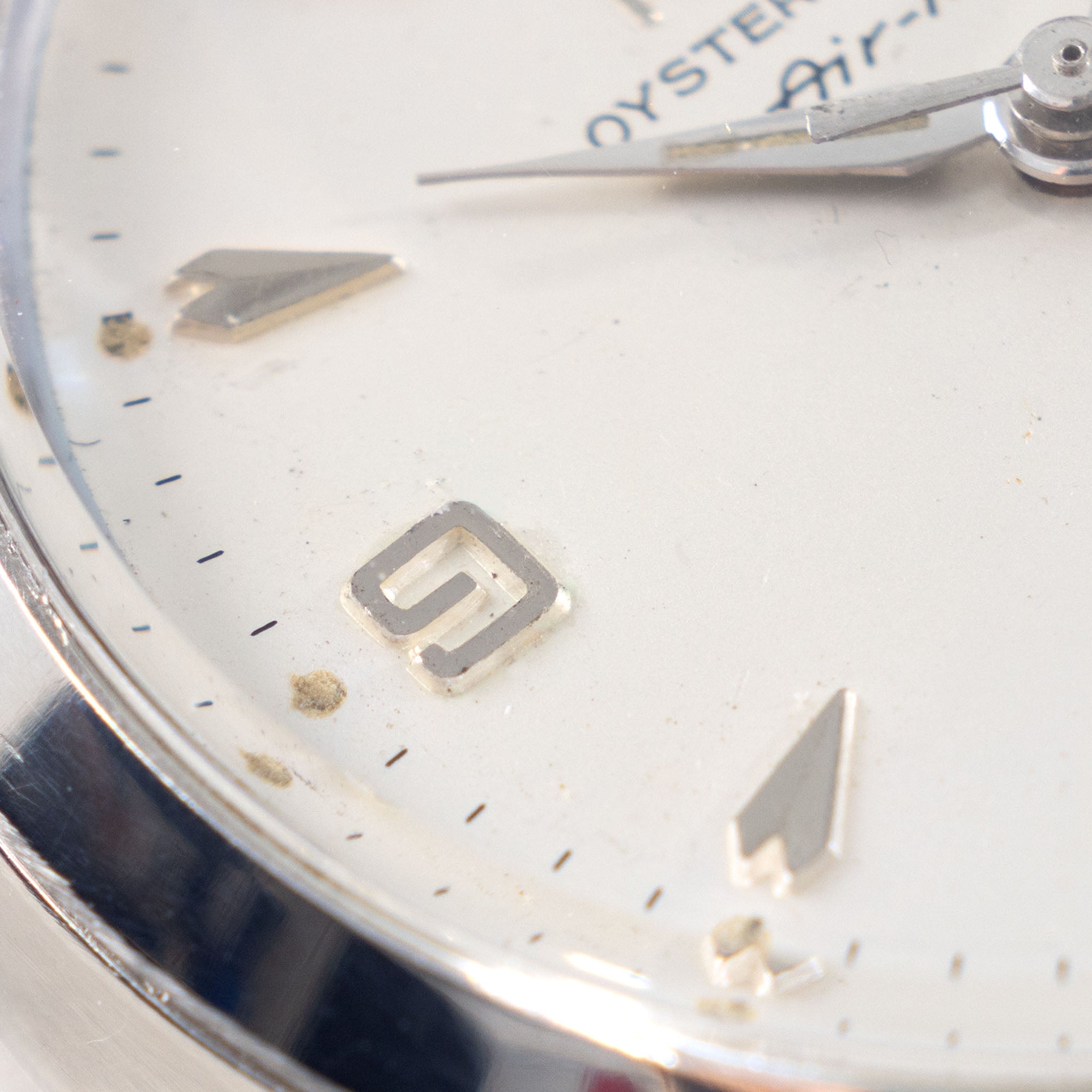 Rolex Oyster Perpetual Air-King Silver Explorer dial ref 5500