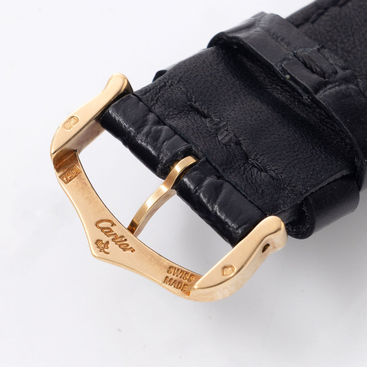 Cartier Tank Louis ultra thin cream dial ref 96019 in 18 k yellow gold