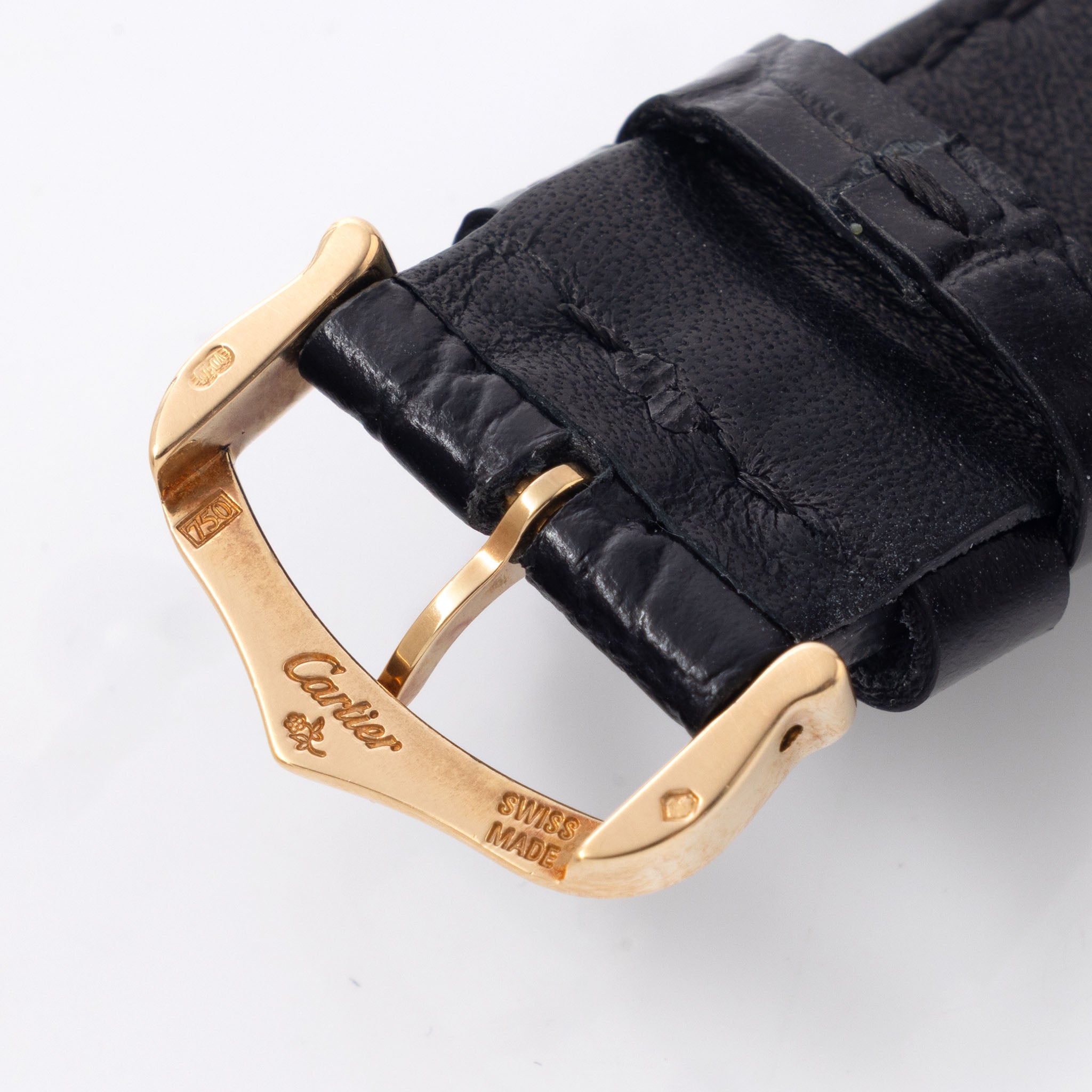 Cartier Tank Louis ultra thin cream dial ref 96019 in 18 k yellow gold