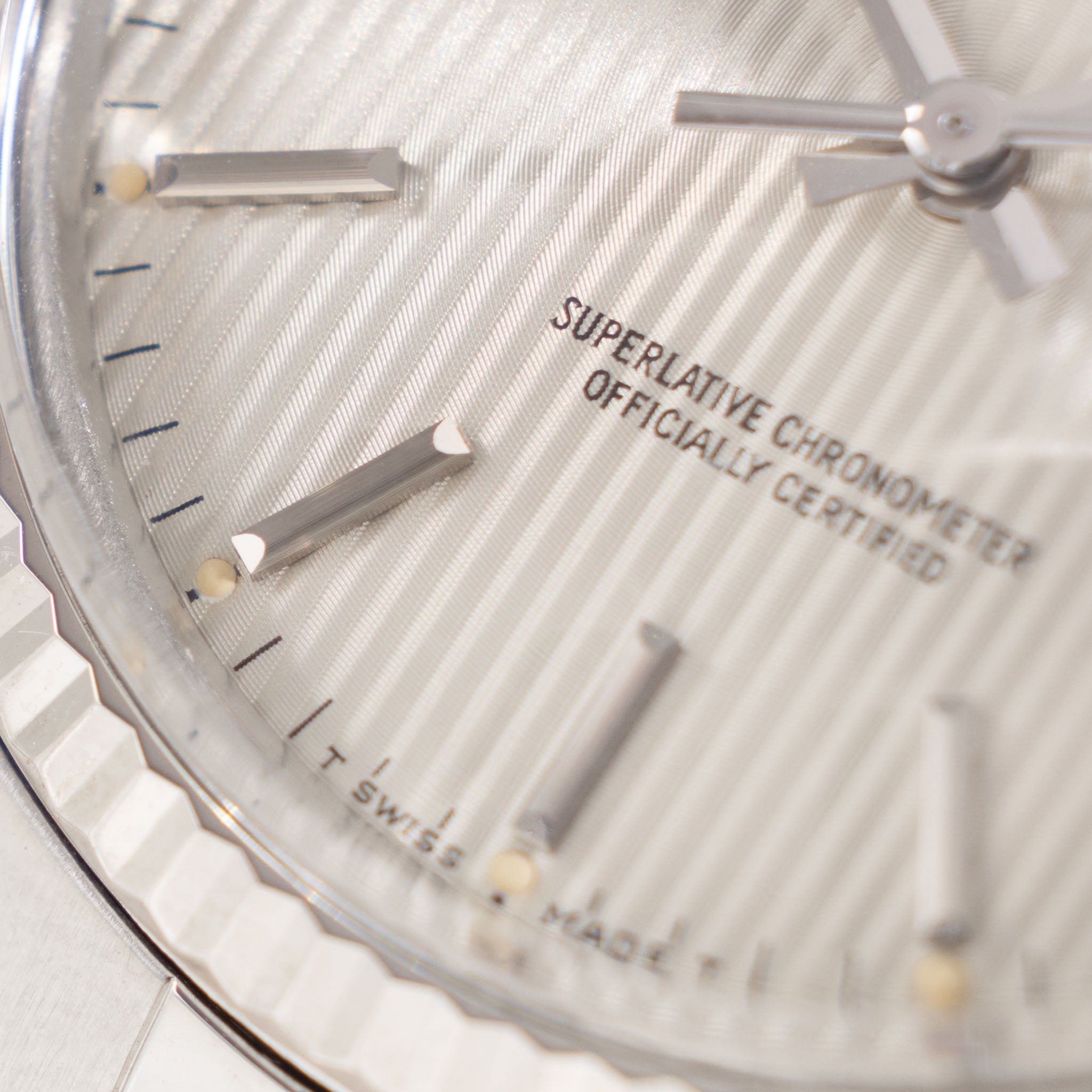 Rolex Datejust cream Tapestry dial ref 16014