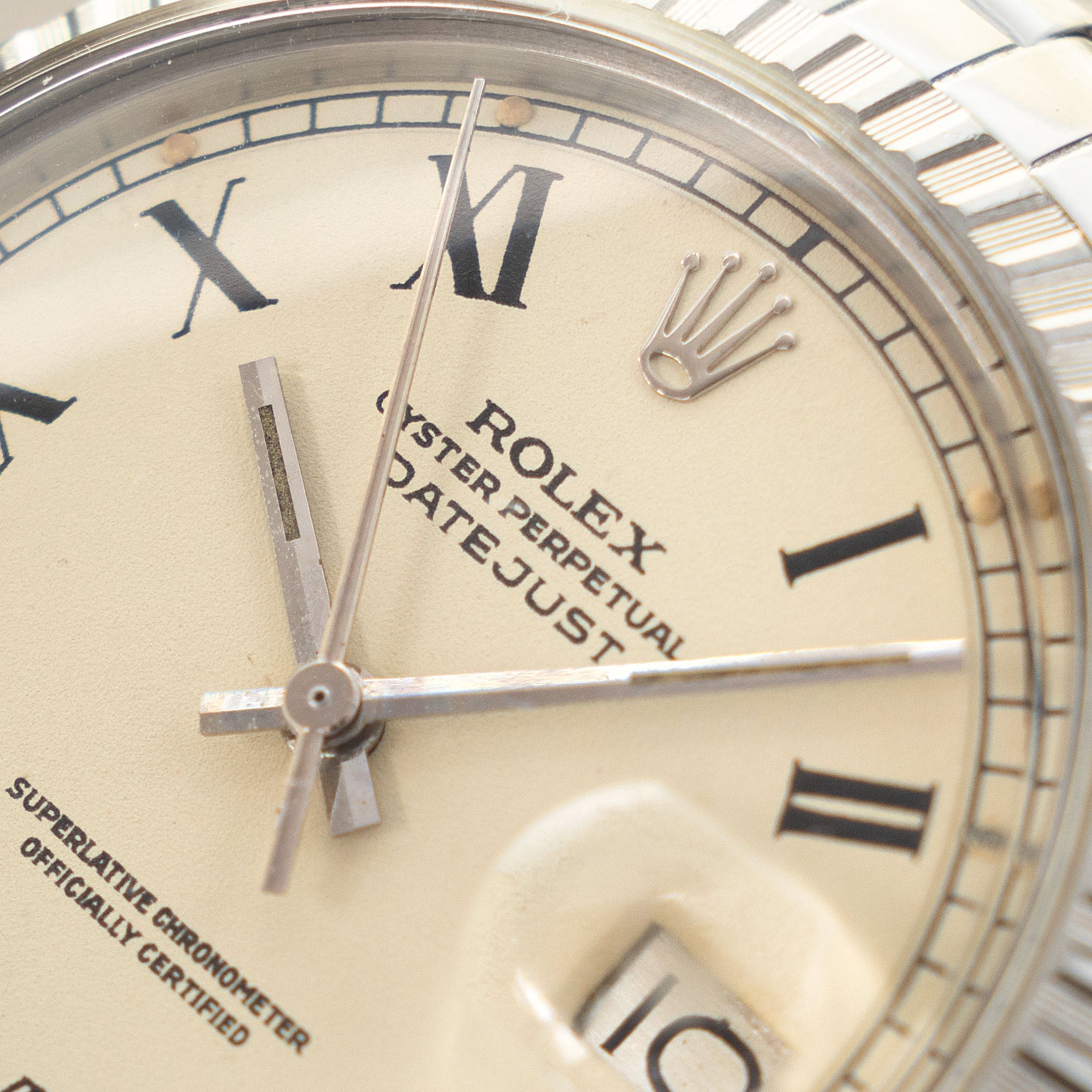 Rolex Datejust cream Buckley dial ref 1603