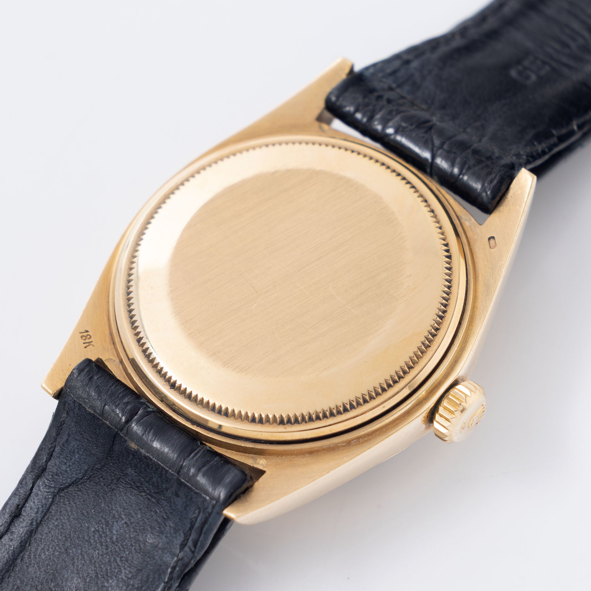 Rolex Day-Date 1803 Grey Soleil Dial in 18k Yellow Gold