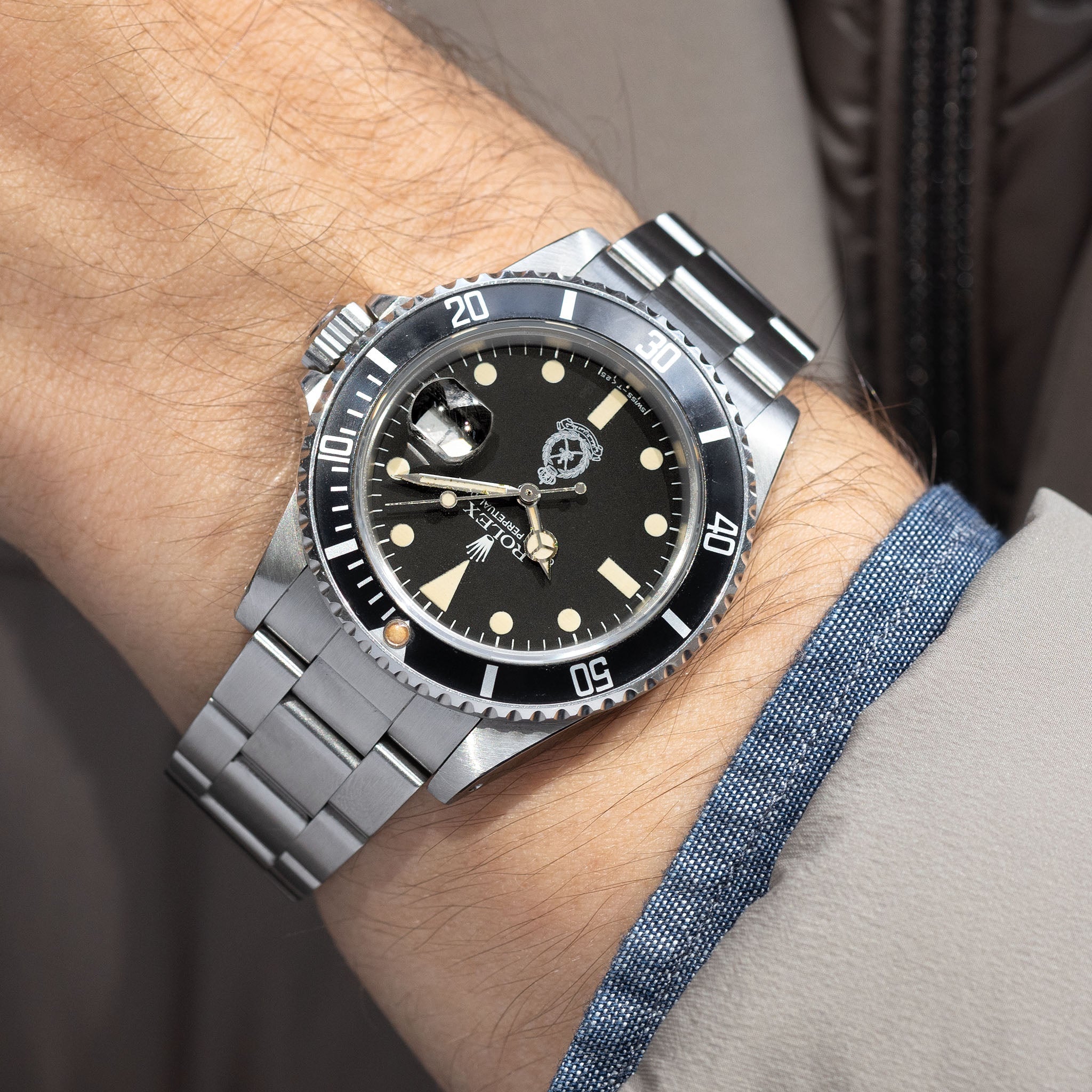 Rolex Submariner ref. 16800 "Royal Oman Police" Matte Dial