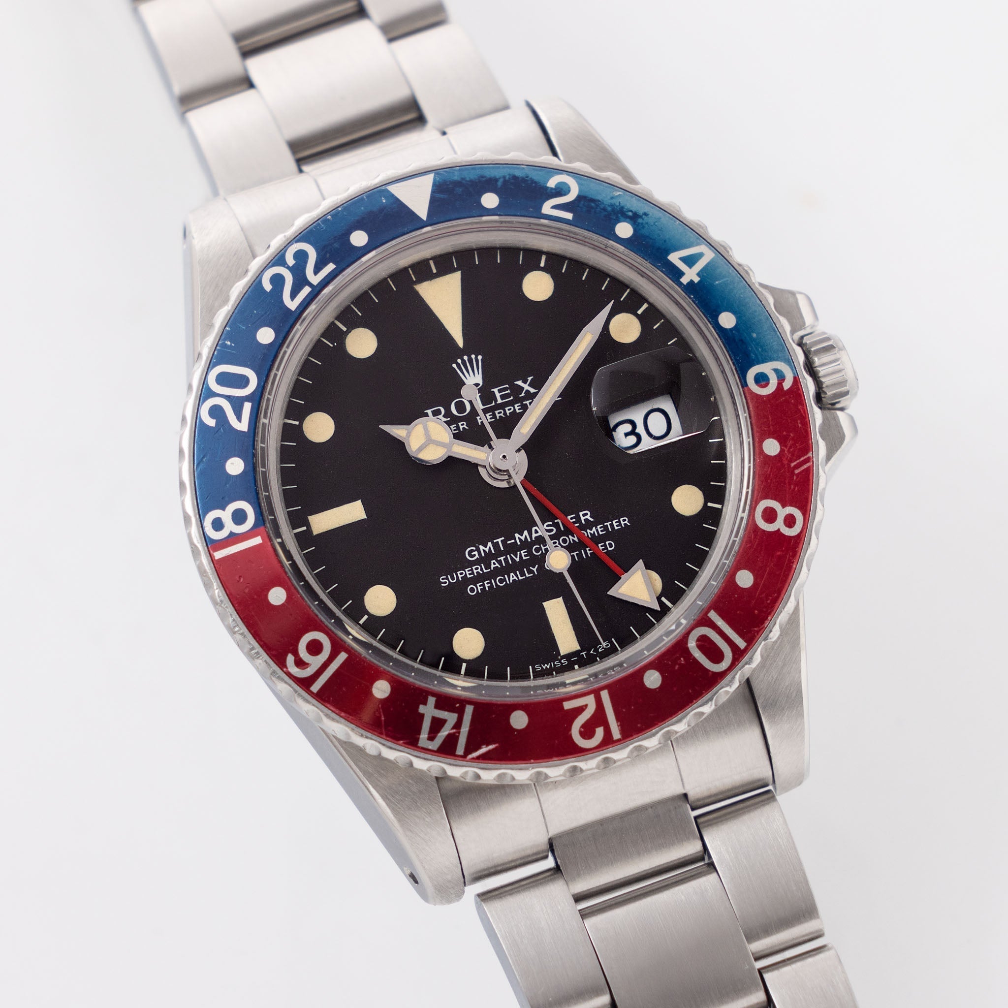 Rolex GMT-Master 1675 MK1 "Tropical" Long-E Dial