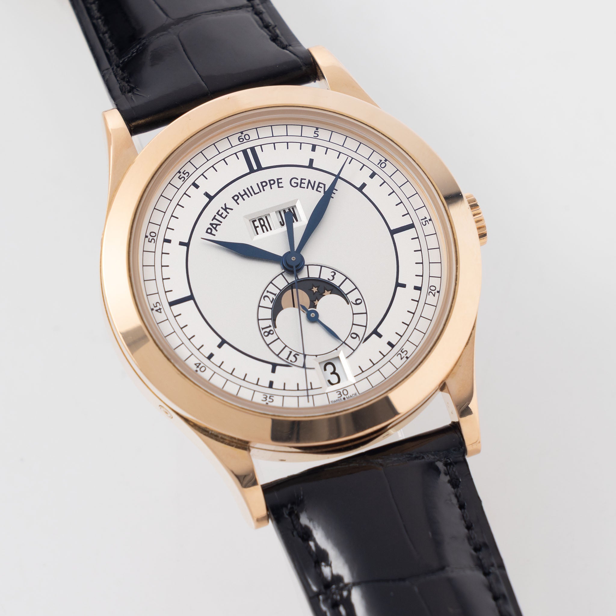 Patek Philippe Annual Calendar 5396R Sector Dial in 18k Rose Gold Box and paper set