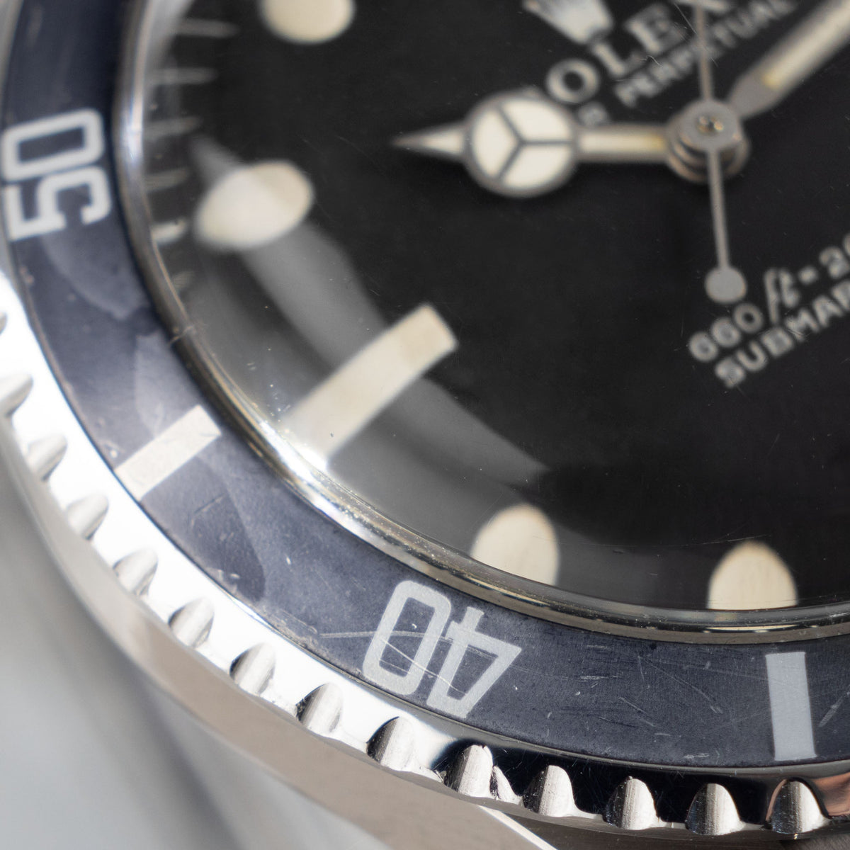 Rolex Submariner 5513 non serif dial
