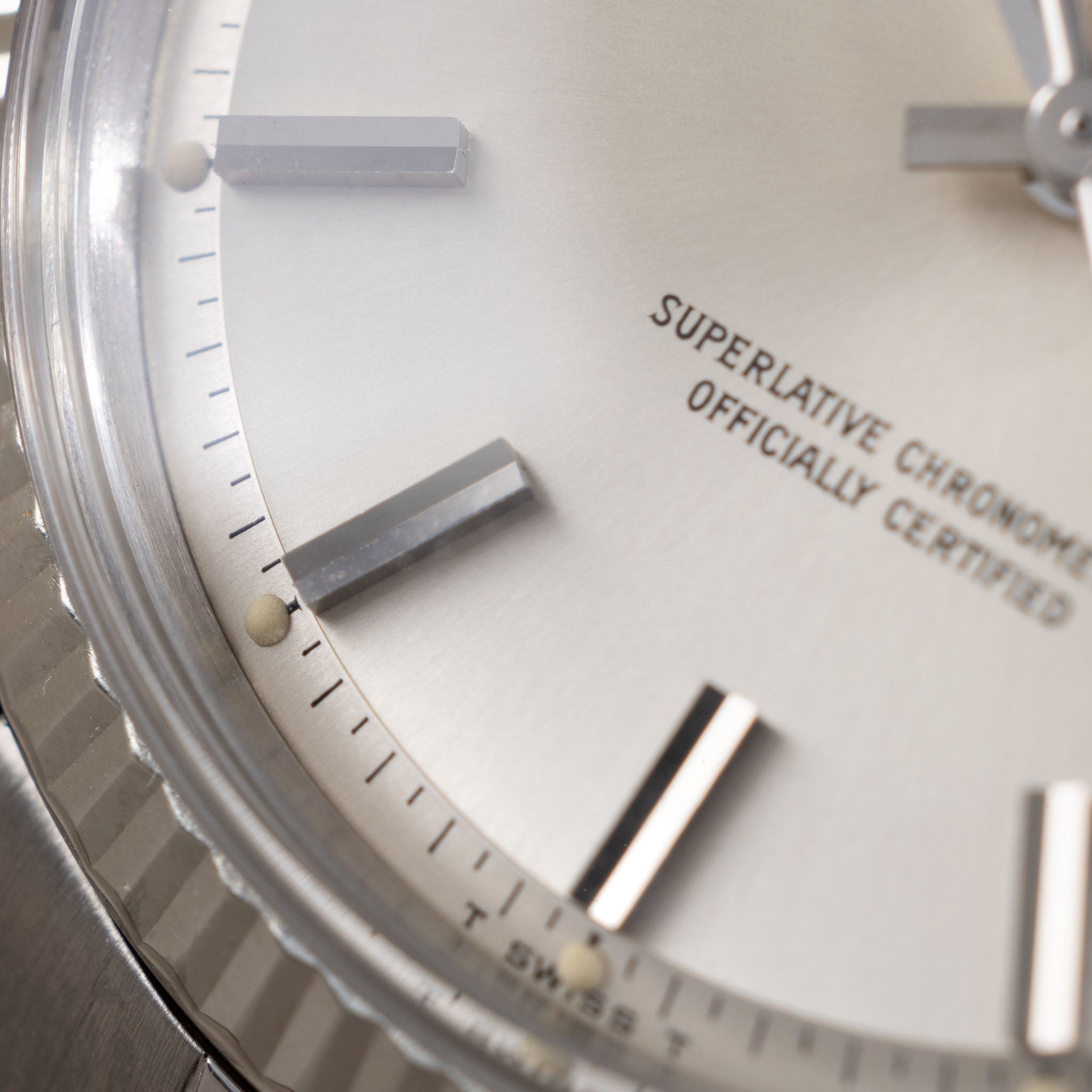 Rolex Datejust Silver dial ref 1601