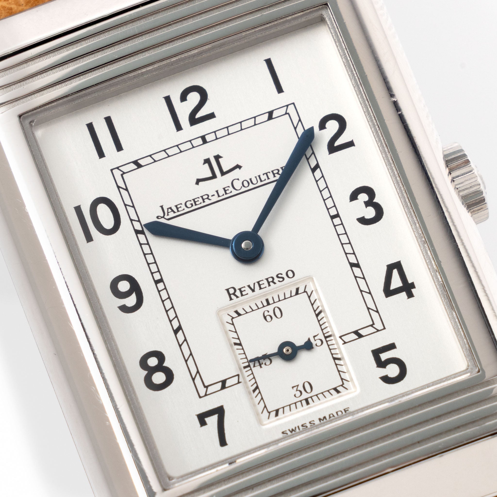 Jaeger Lecoultre Reverso Grande Taille Silver dial ref 270.8.62