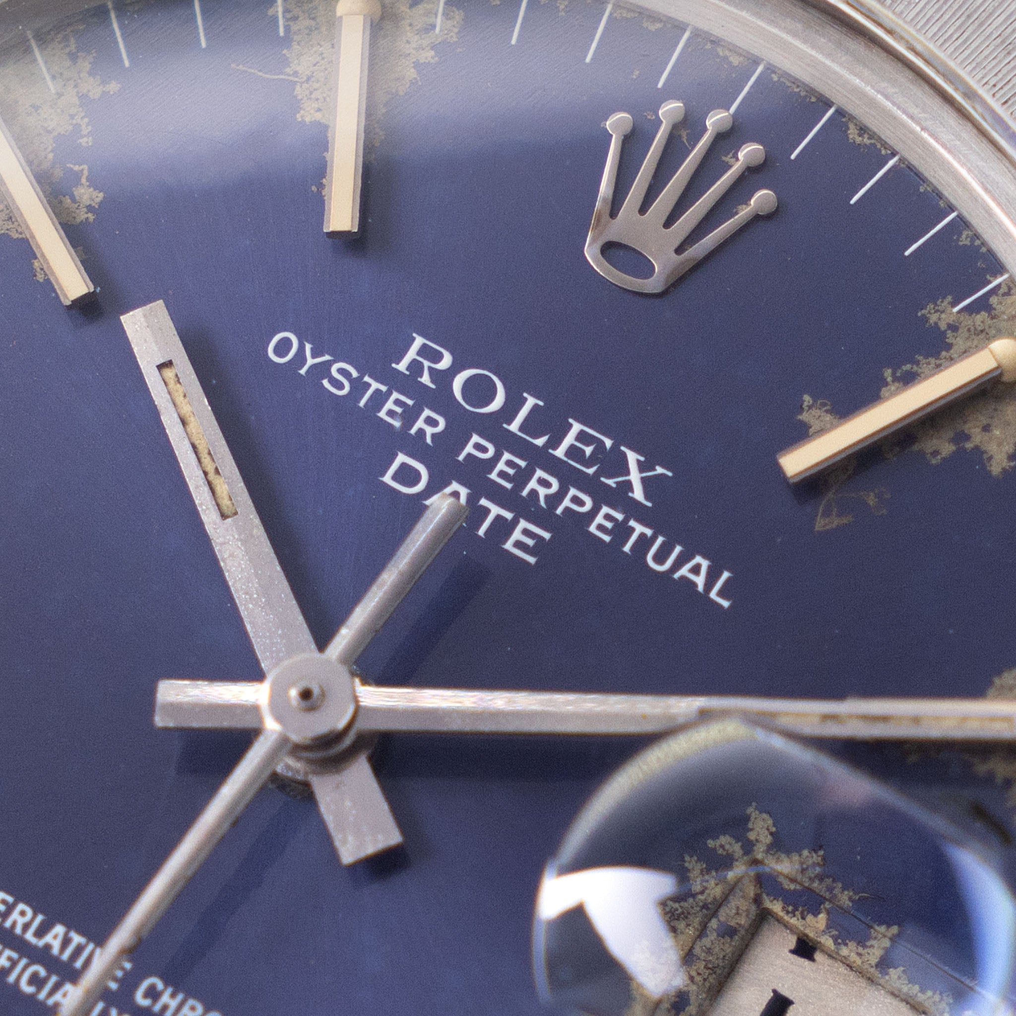 Rolex Oyster-Perpetual Date 1501 Blue Explosion