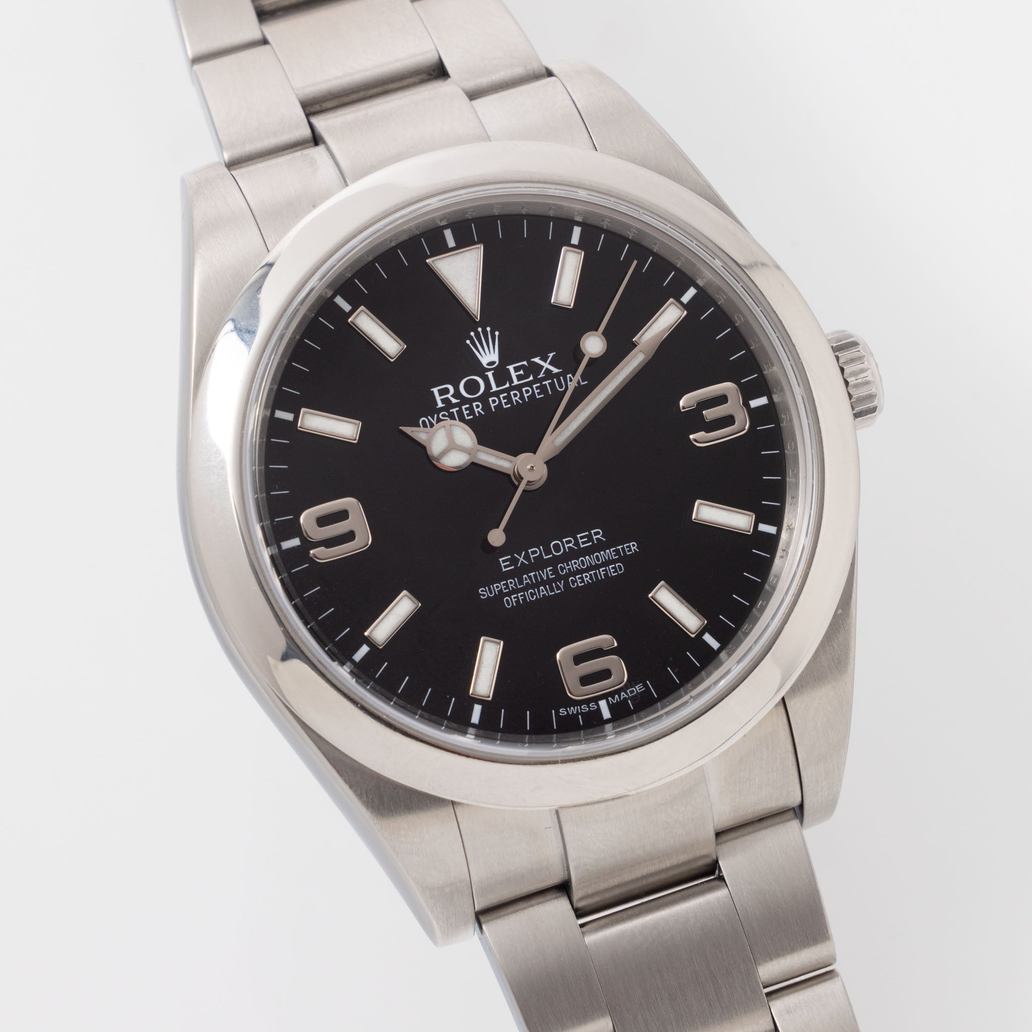 Rolex Explorer 214270 39mm with Original Guarantee Card