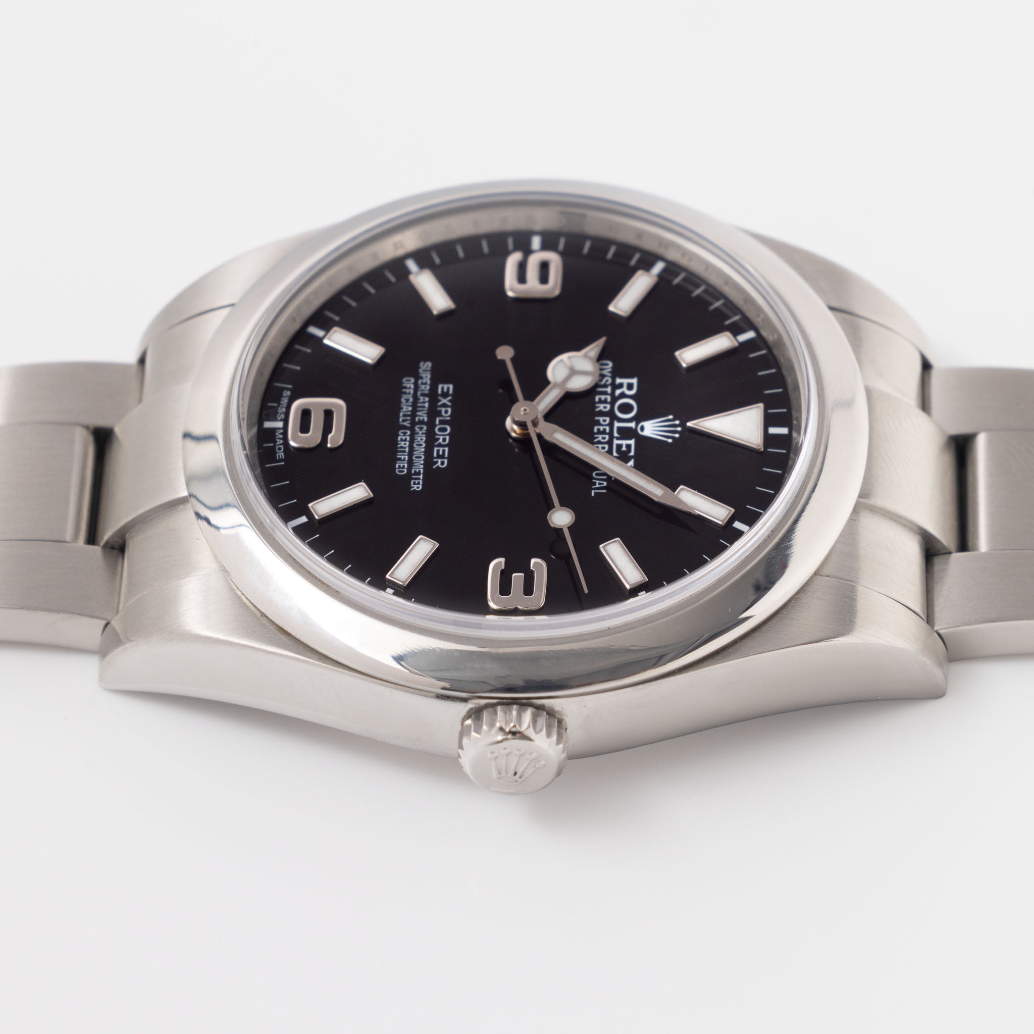 Rolex Explorer 214270 39mm with Original Guarantee Card