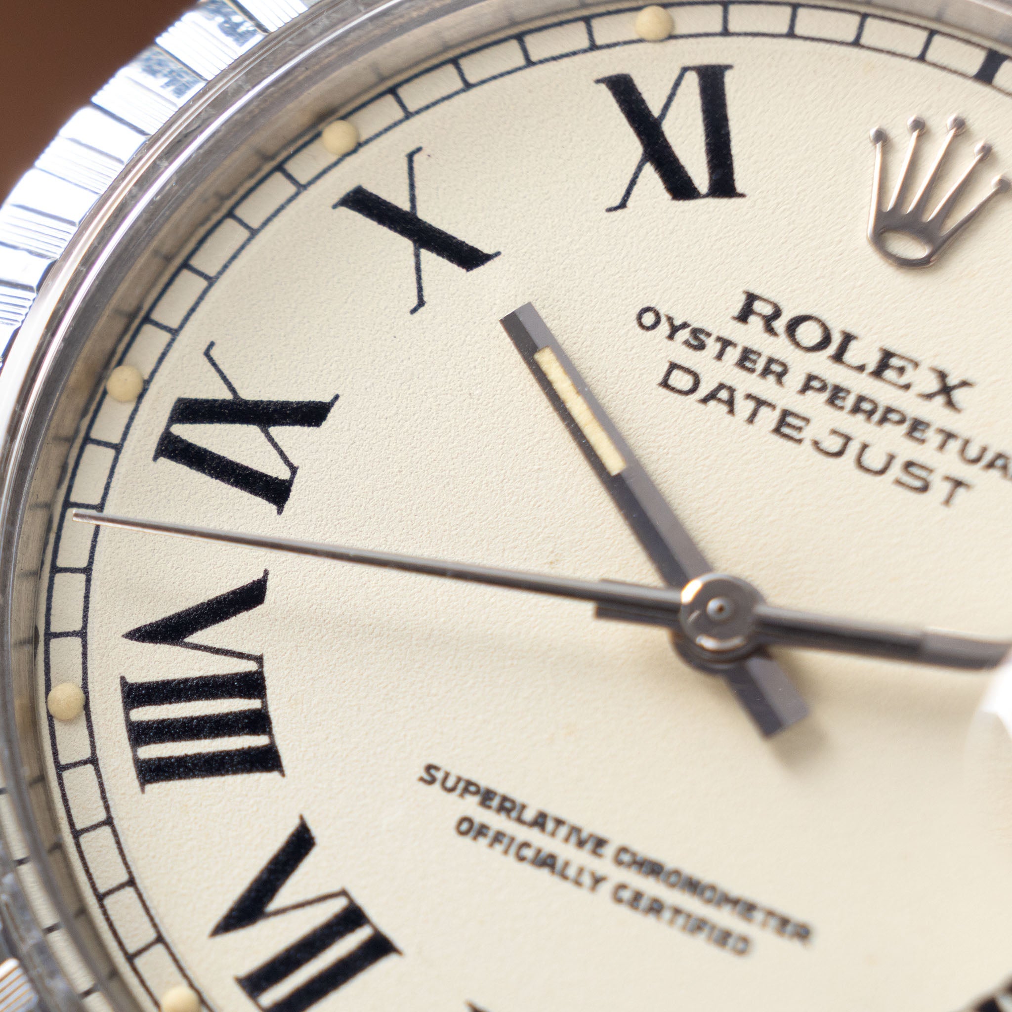 Rolex Datejust 1603 Cream Buckley Dial
