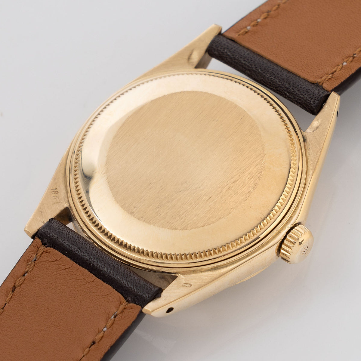 Rolex Oyster Perpetual Date Champagne dial Zephyr in 18 k yellow gold ref 1510
