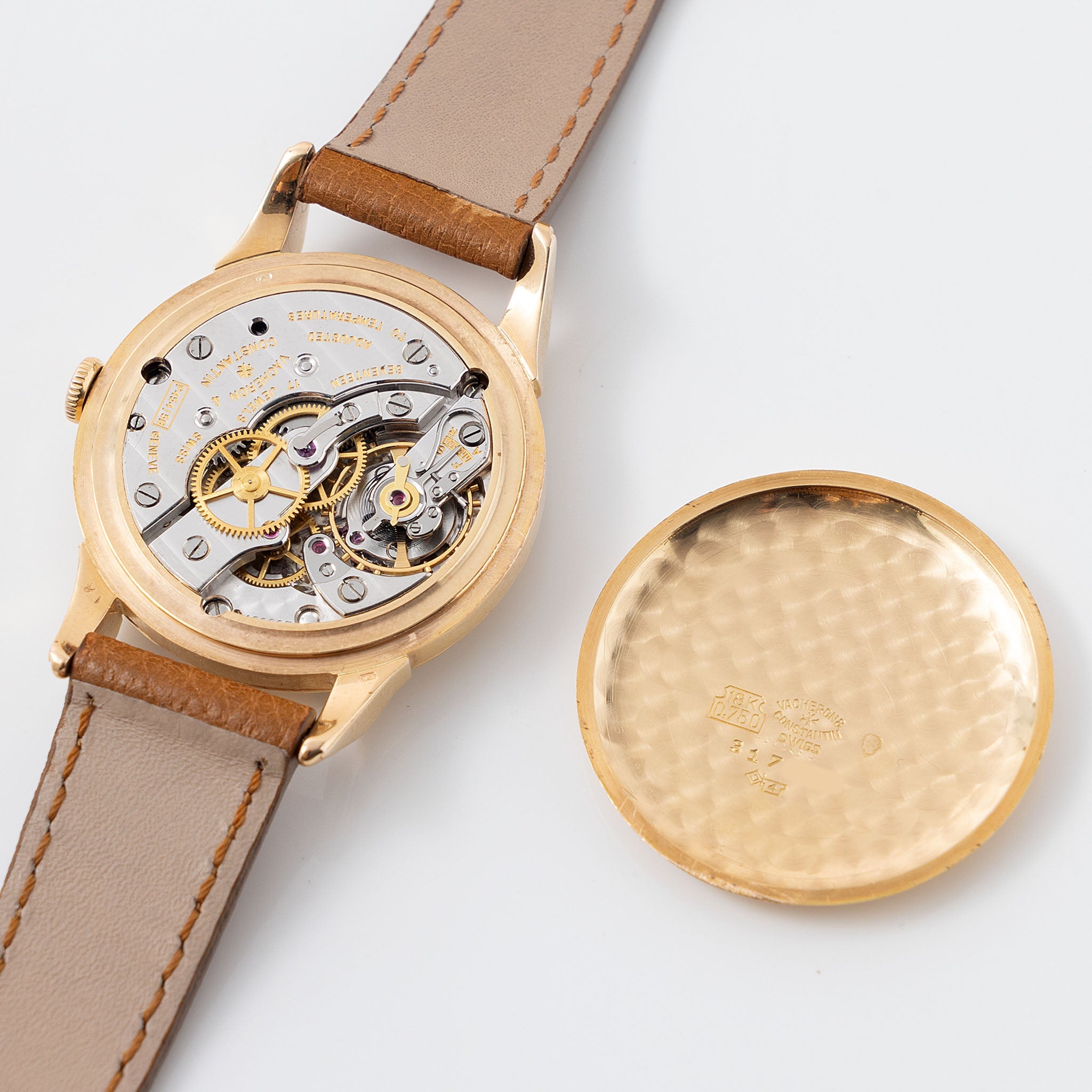 Vacheron Constantin Dresswatch Teardrop Lugs ref. 4436 in 18k Rose Gold