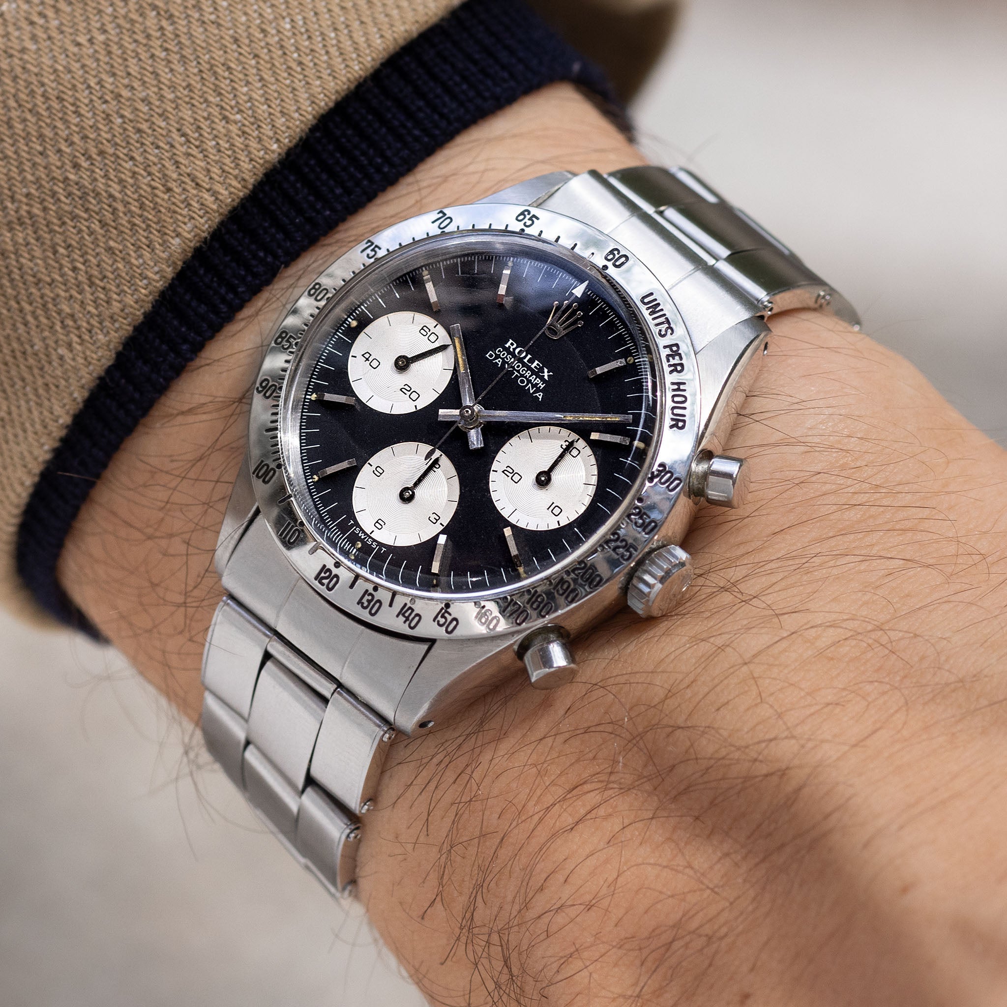 Rolex Cosmograph Daytona 6239 Black Dial