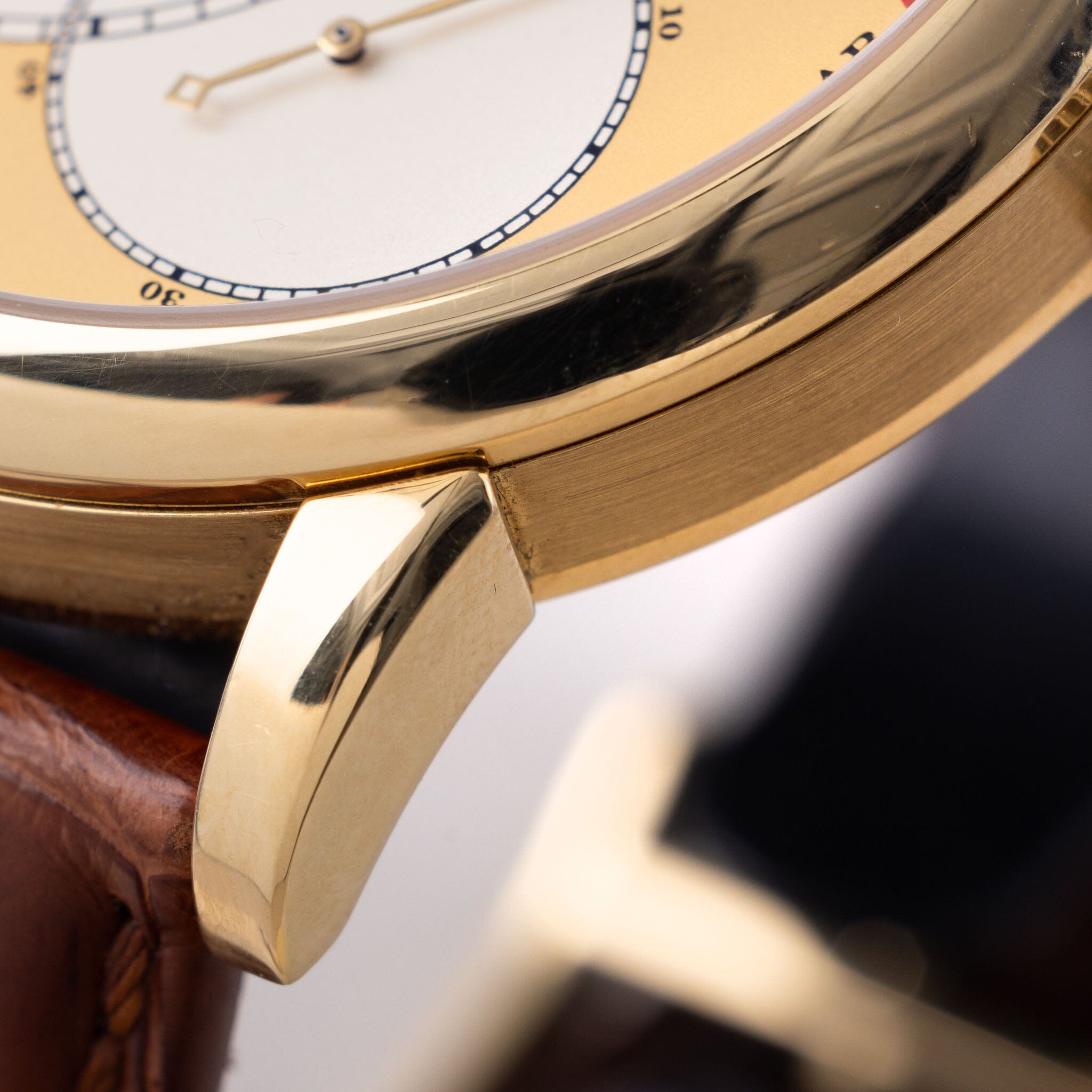 A. Lange & Söhne Grand Lange 1 “ Grosse Lange” 18kt Yellow Gold Ref 115.021