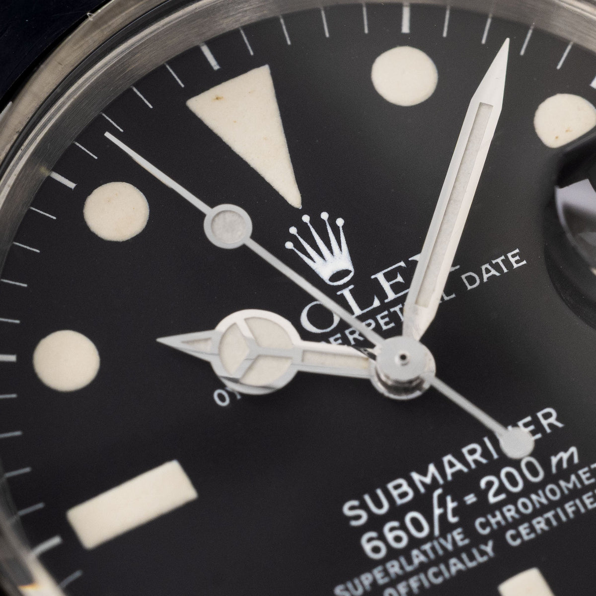 Rolex Submariner 1680 MK1 Dial