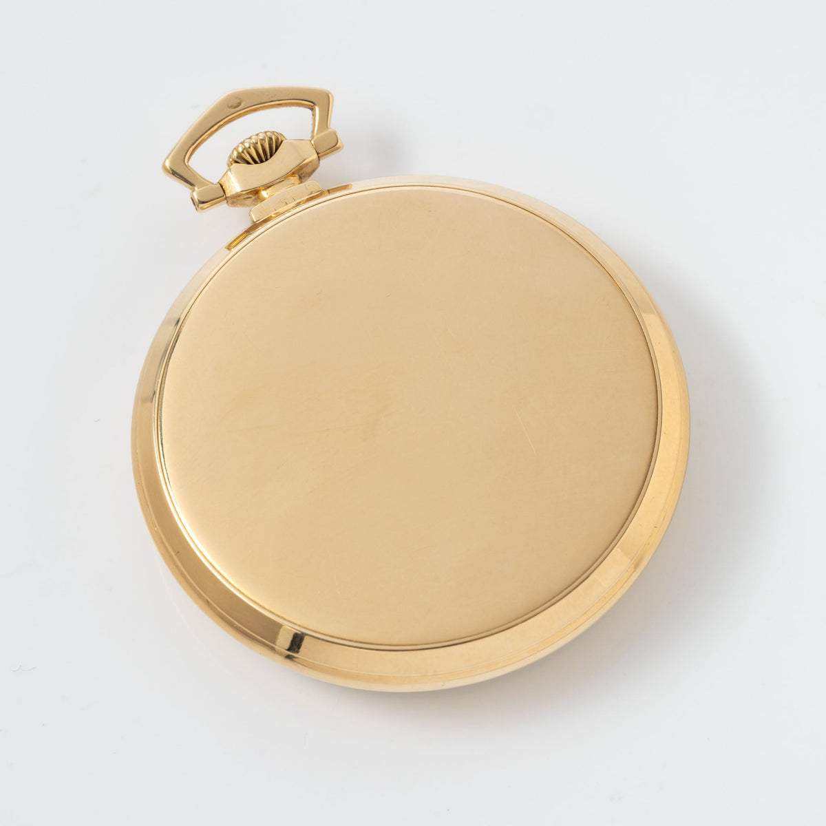 Patek Philippe Pocket Watch with Doré Breguet numerals Dial in 18k Yellow Gold