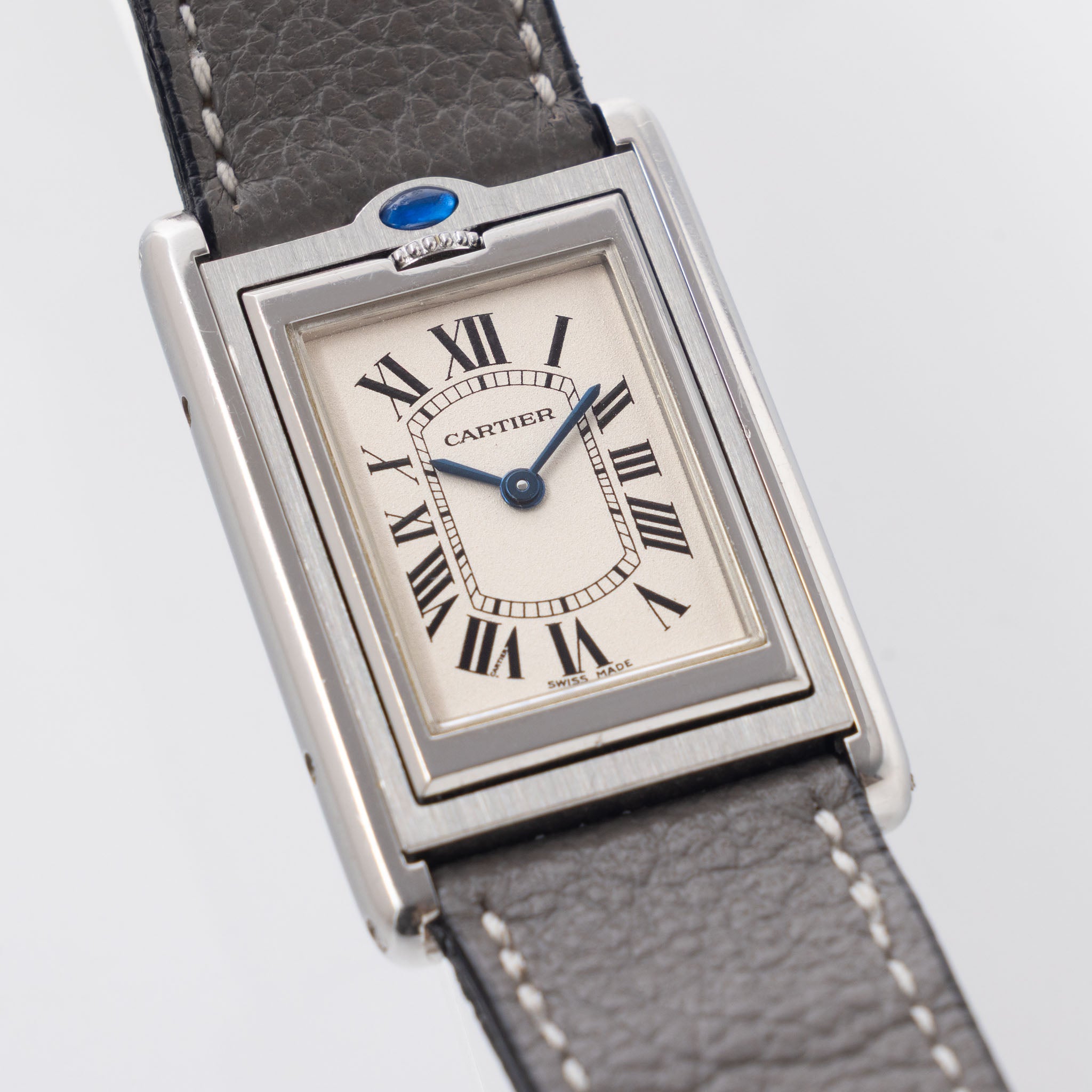 Cartier Basculante 2450 White Dial Box and Paper Set