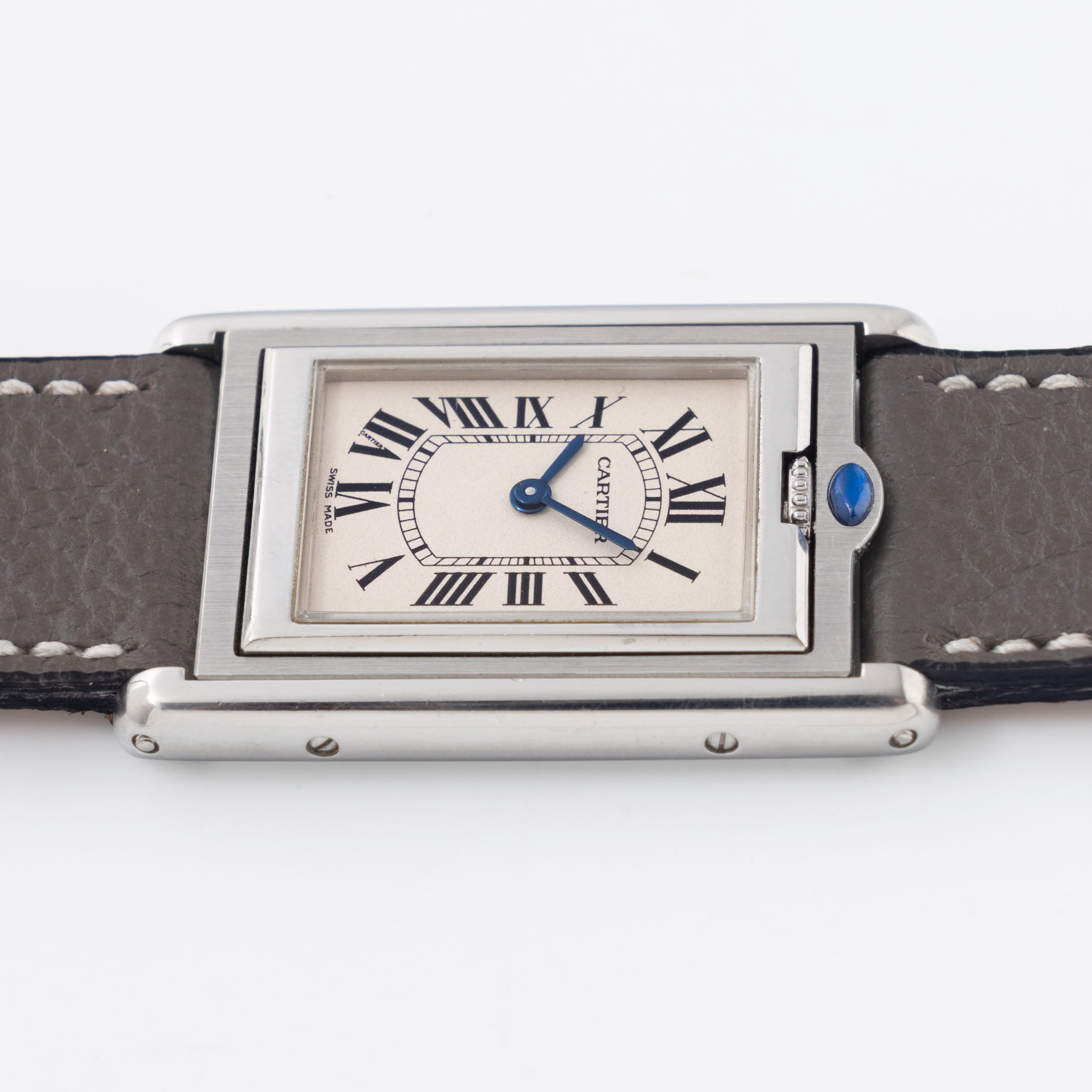 Cartier Basculante 2450 White Dial Box and Paper Set