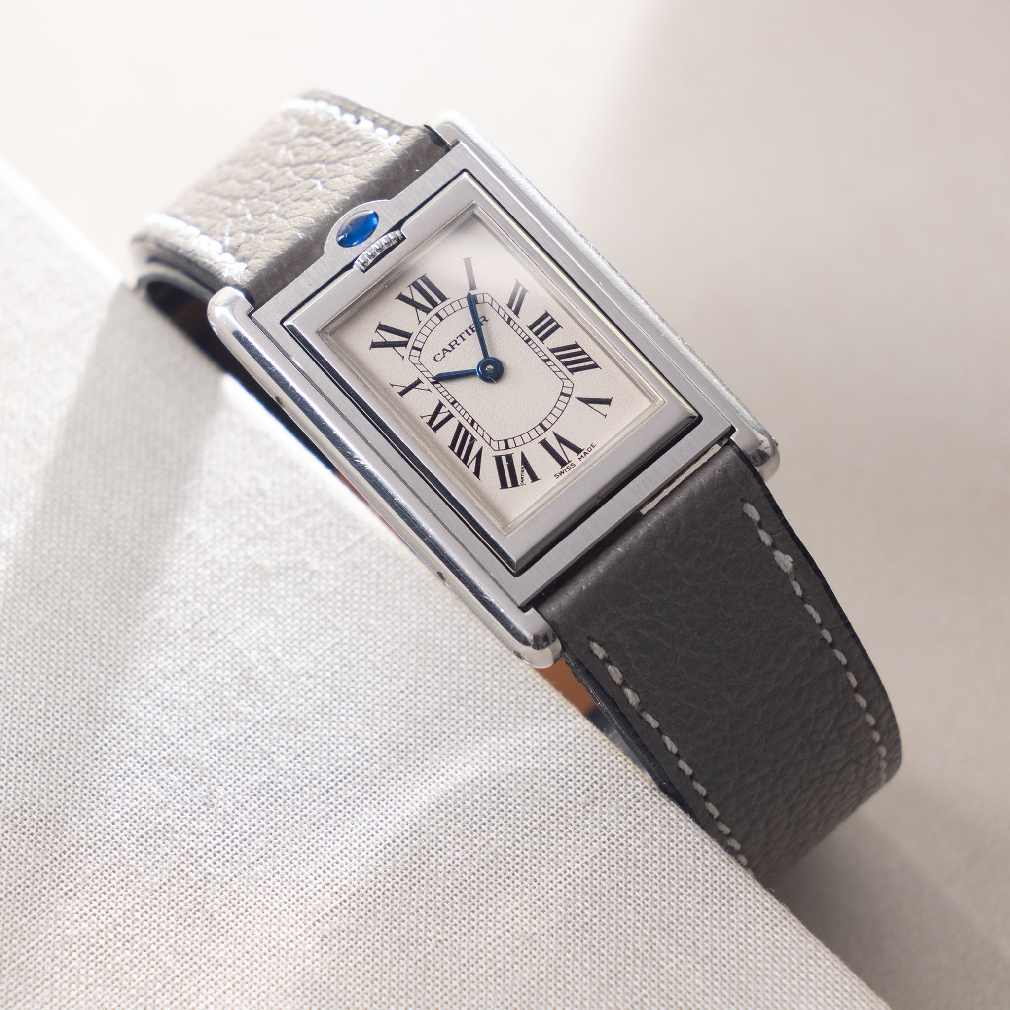 Cartier Basculante 2450 White Dial Box and Paper Set