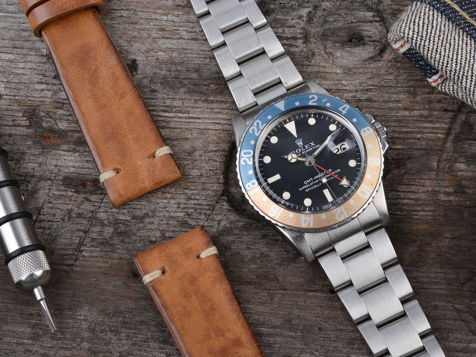 ROLEX 1675 GMT 1971 MK1 LONG E
