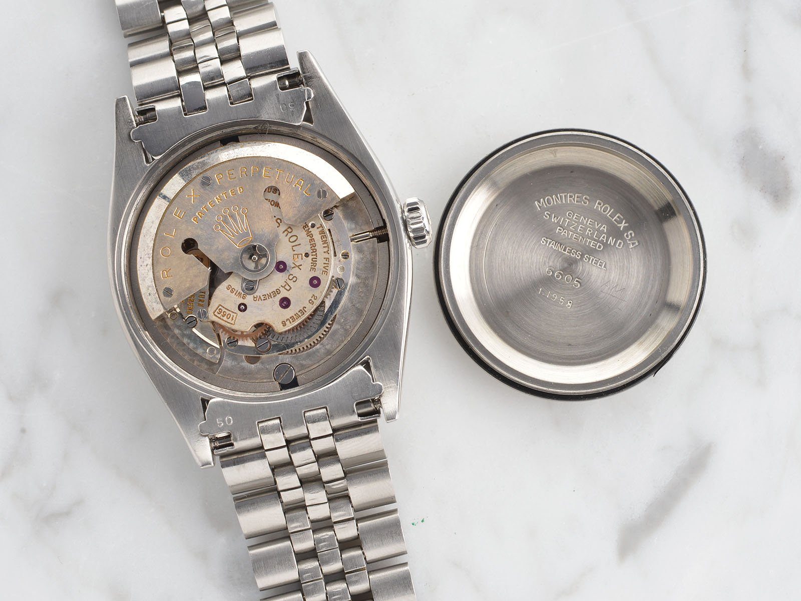 ROLEX 6605 DATEJUST ROULETTE