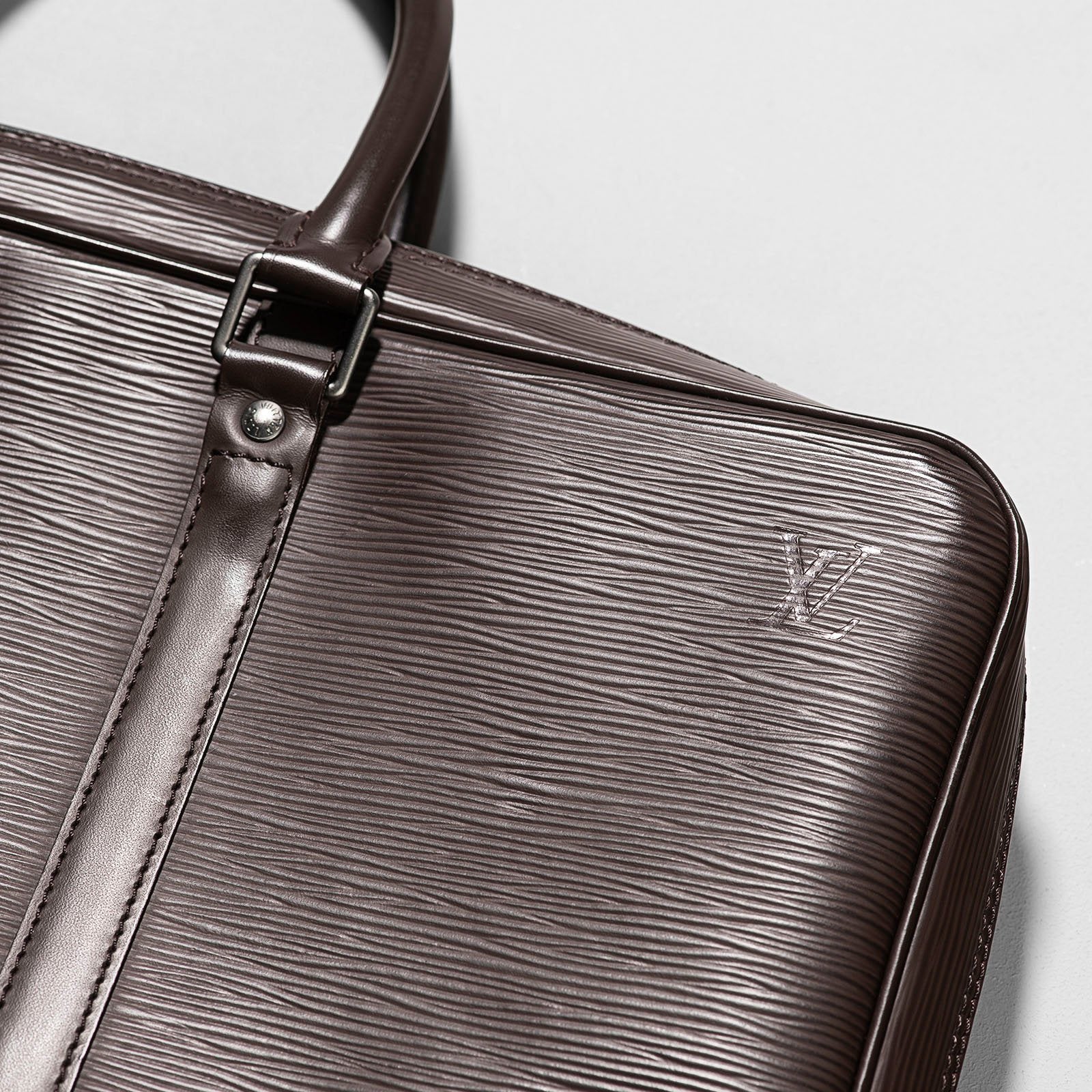 Louis Vuitton Porte Documents Voyage Brown Epi