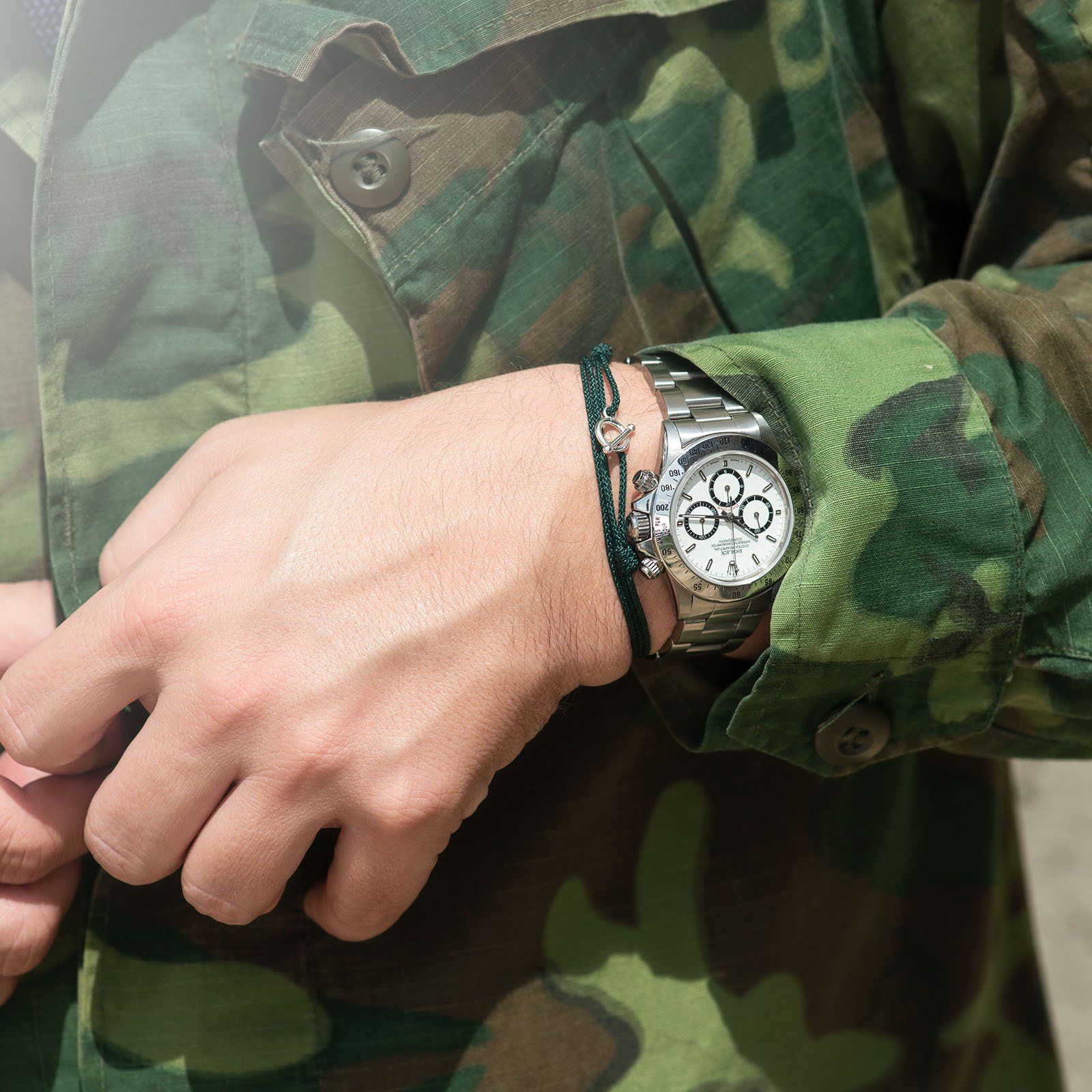 Rolex Daytona Steel 16520 White Mk2 4-Liner Dial