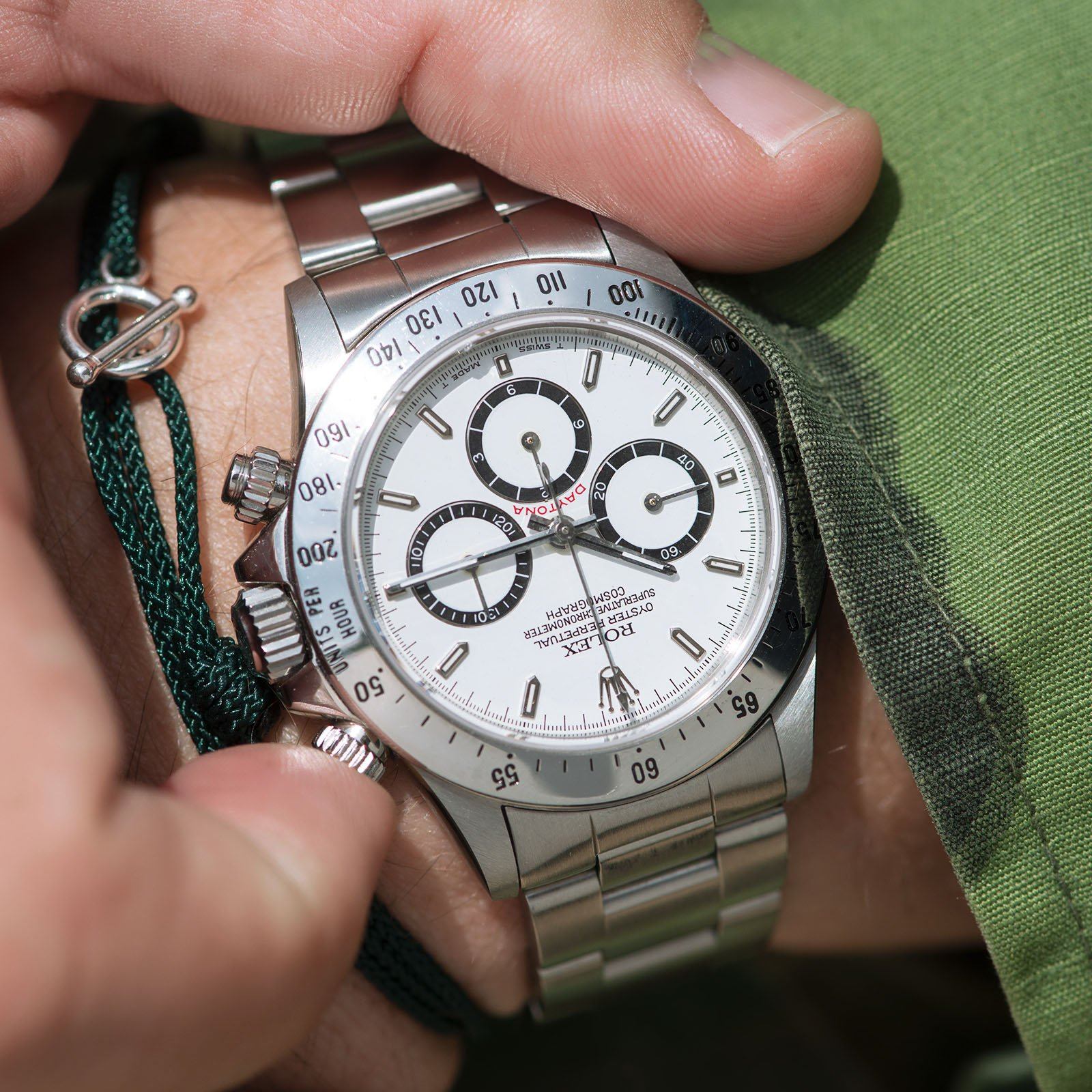 Rolex Daytona Steel 16520 White Mk2 4-Liner Dial