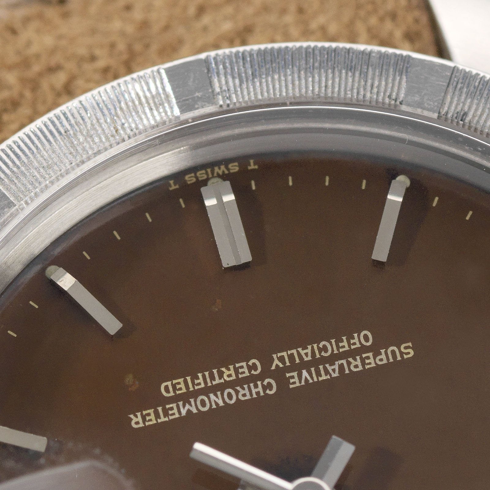 Rolex Date Gilt Tropical Dial 1501