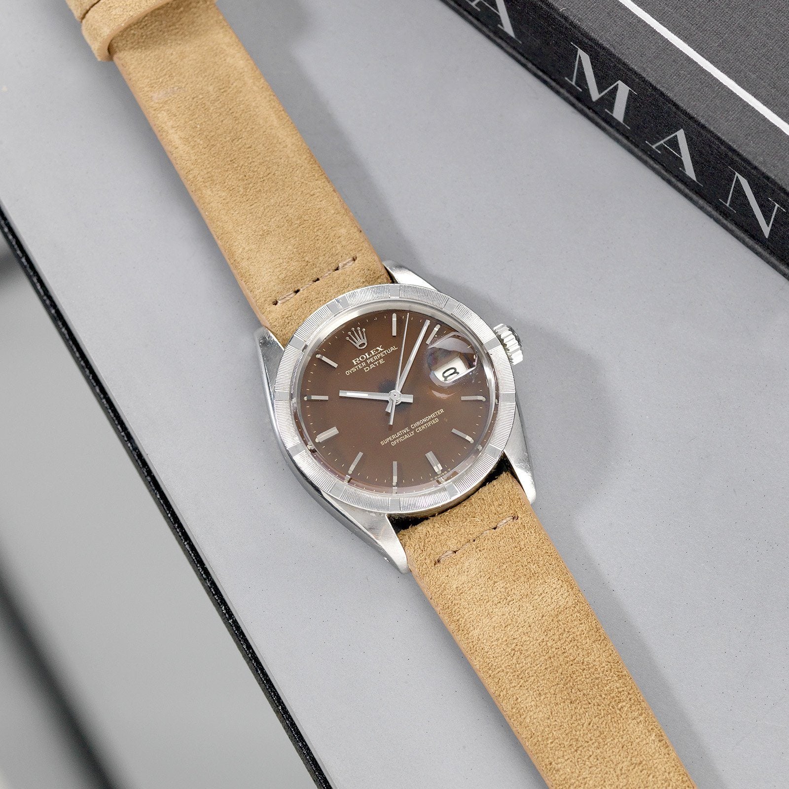 Rolex Date Gilt Tropical Dial 1501