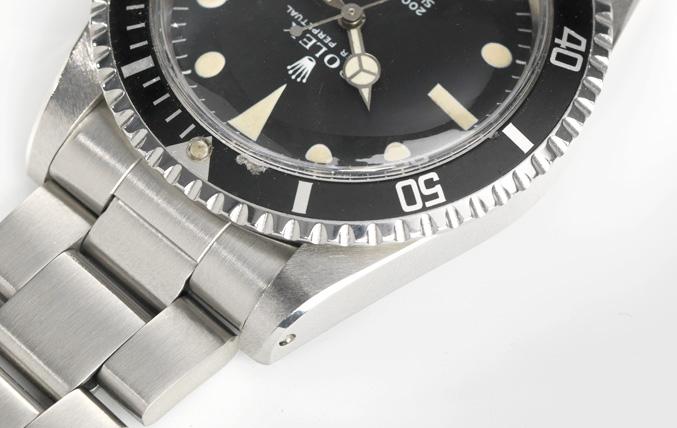 Rolex 5513 Submariner Meters First Matte Dial 1967