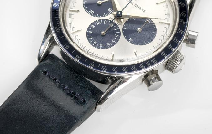 Universal Geneve Blue Compax Reference 884.495