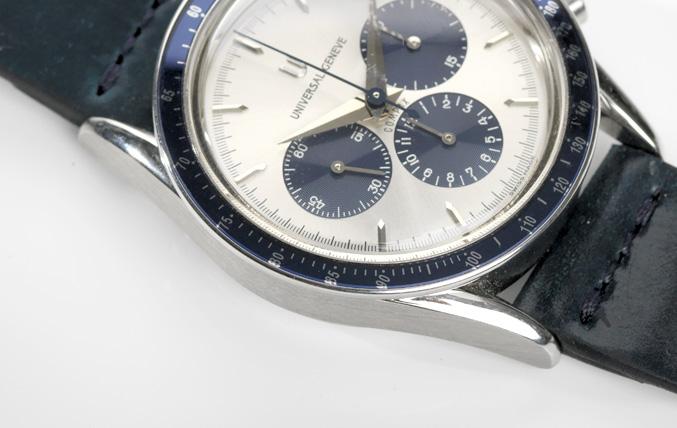 Universal Geneve Blue Compax Reference 884.495
