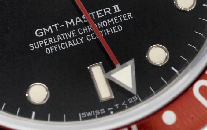 Rolex Gmt Master II Fat Lady No Date Dial 16760 Coke