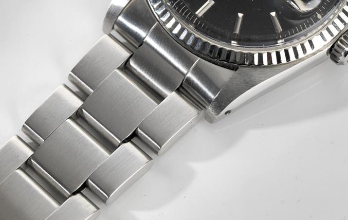 Rolex Datejust Gloss Gilt Vertical Brush Tropical Dial